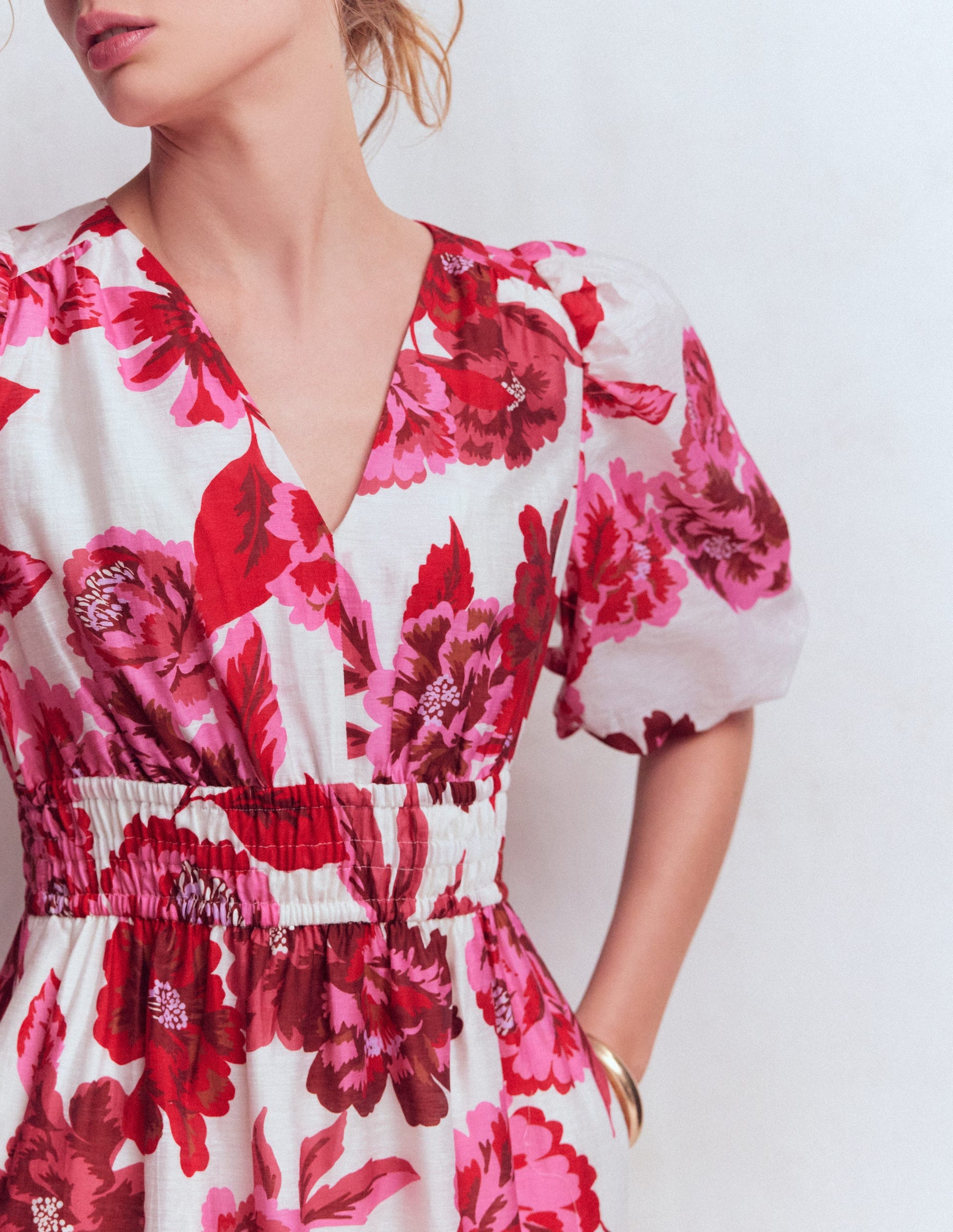 Irene Occasion Dress-Pink Opulent Blossom-2
