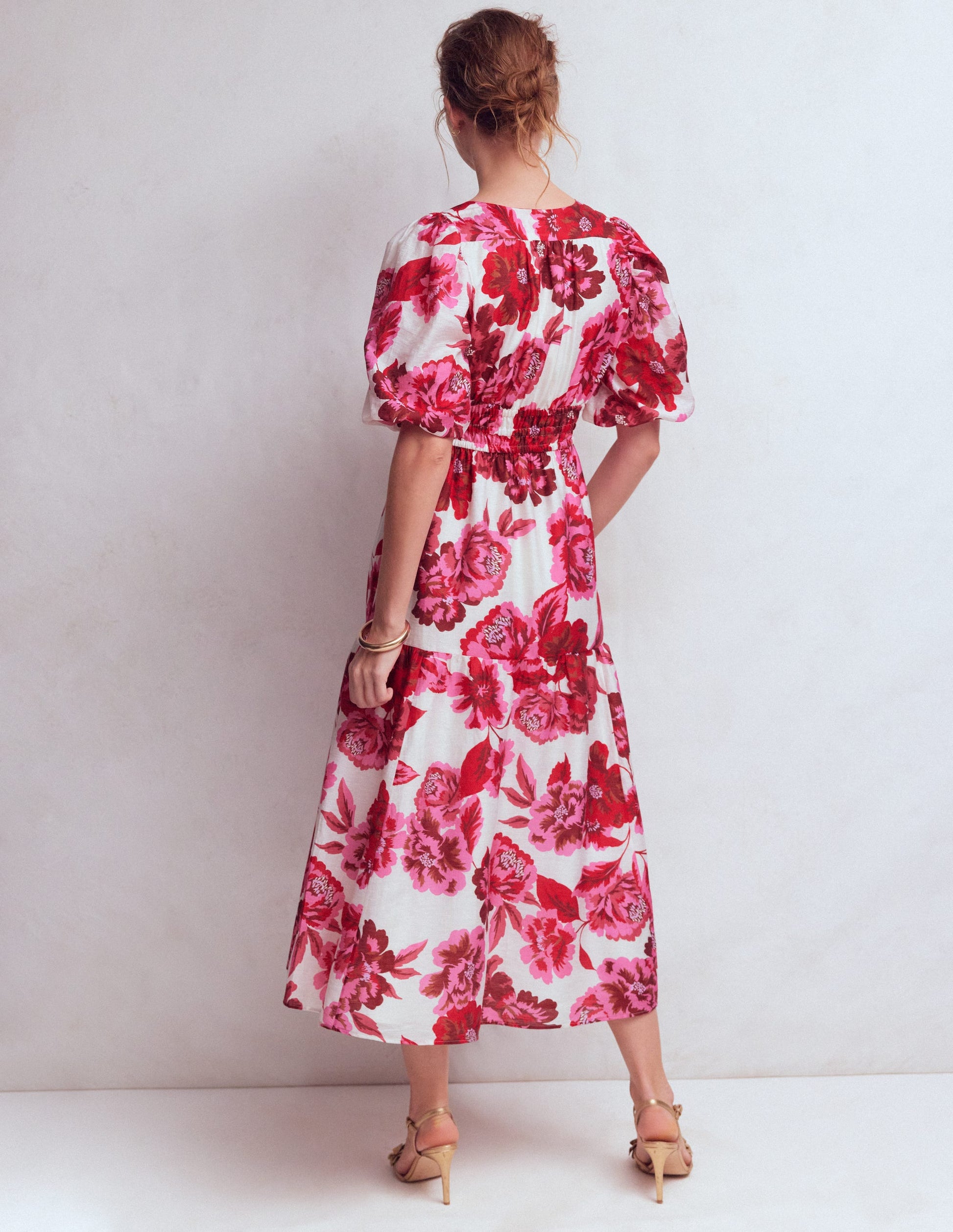 Irene Occasion Dress-Pink Opulent Blossom-3