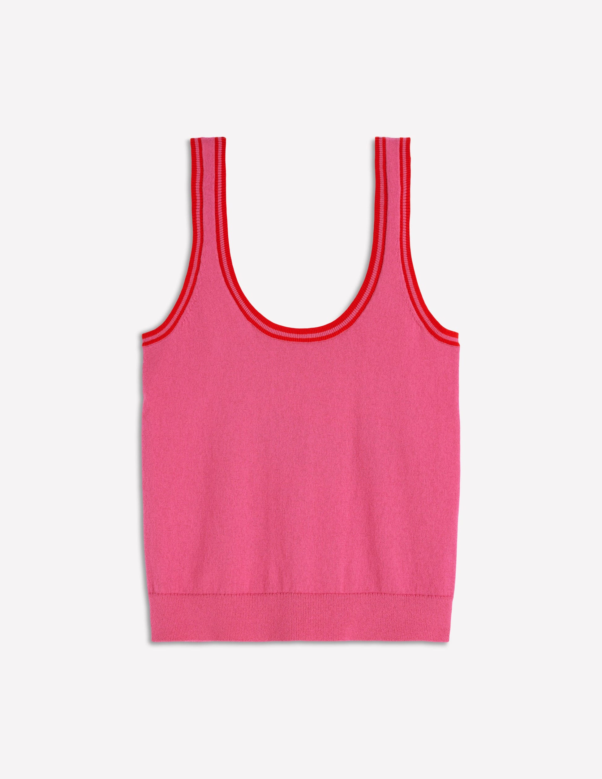 Liz Knitted Tank-Pink-6