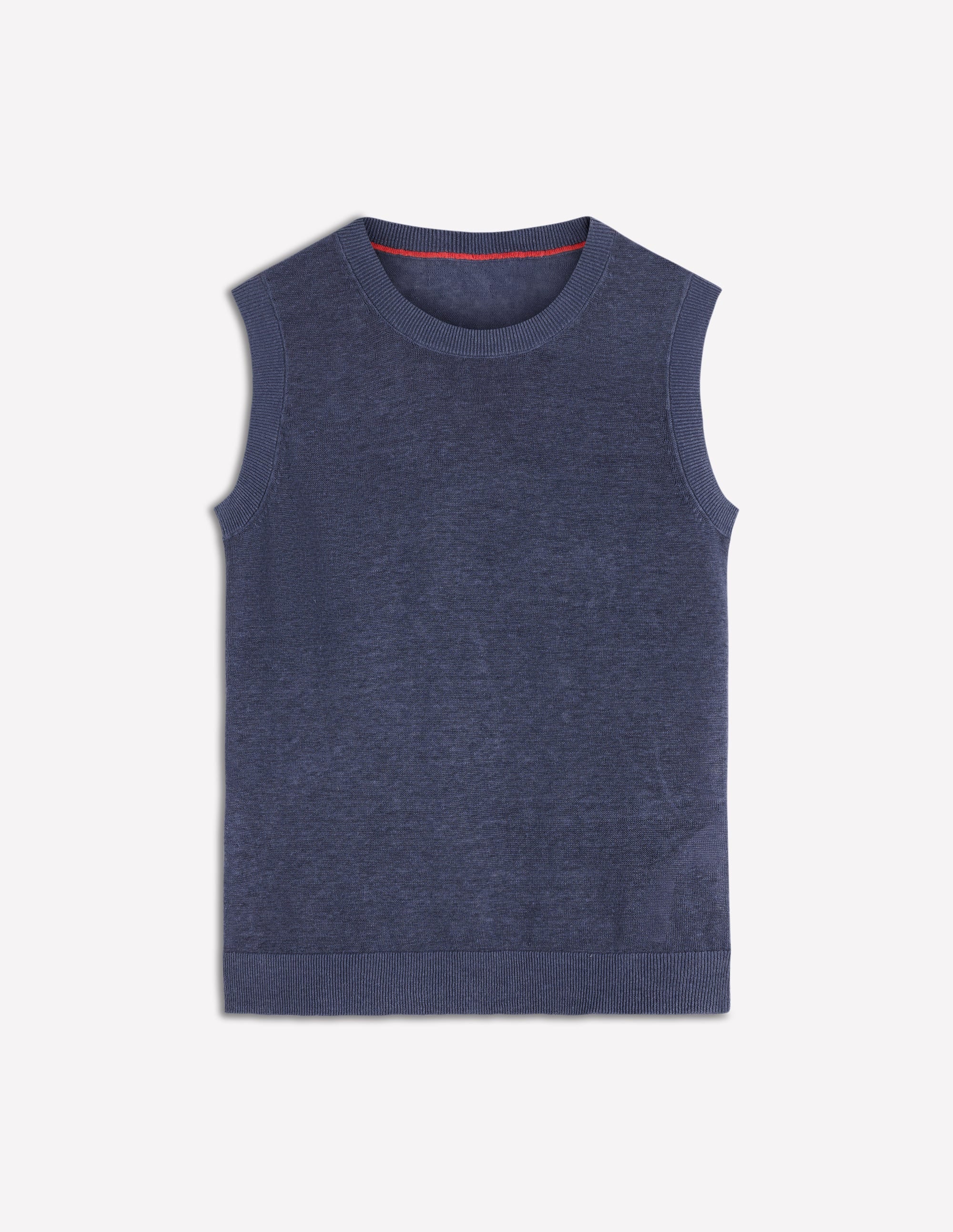 Agnes Linen Tank - Blue | Boden USA