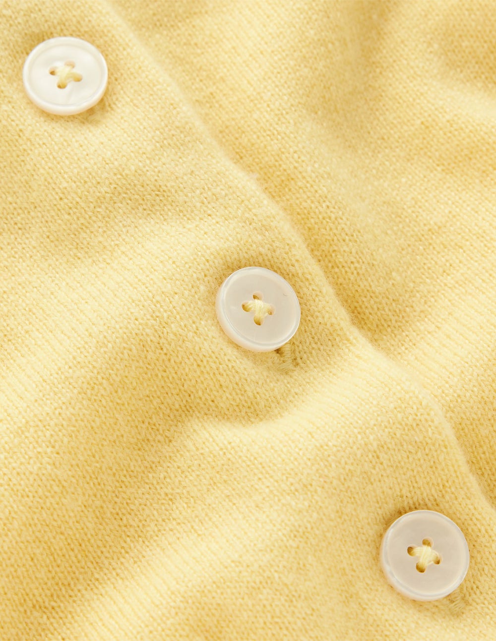 Cropped Cashmere Cardigan-Sandstone Yellow-9