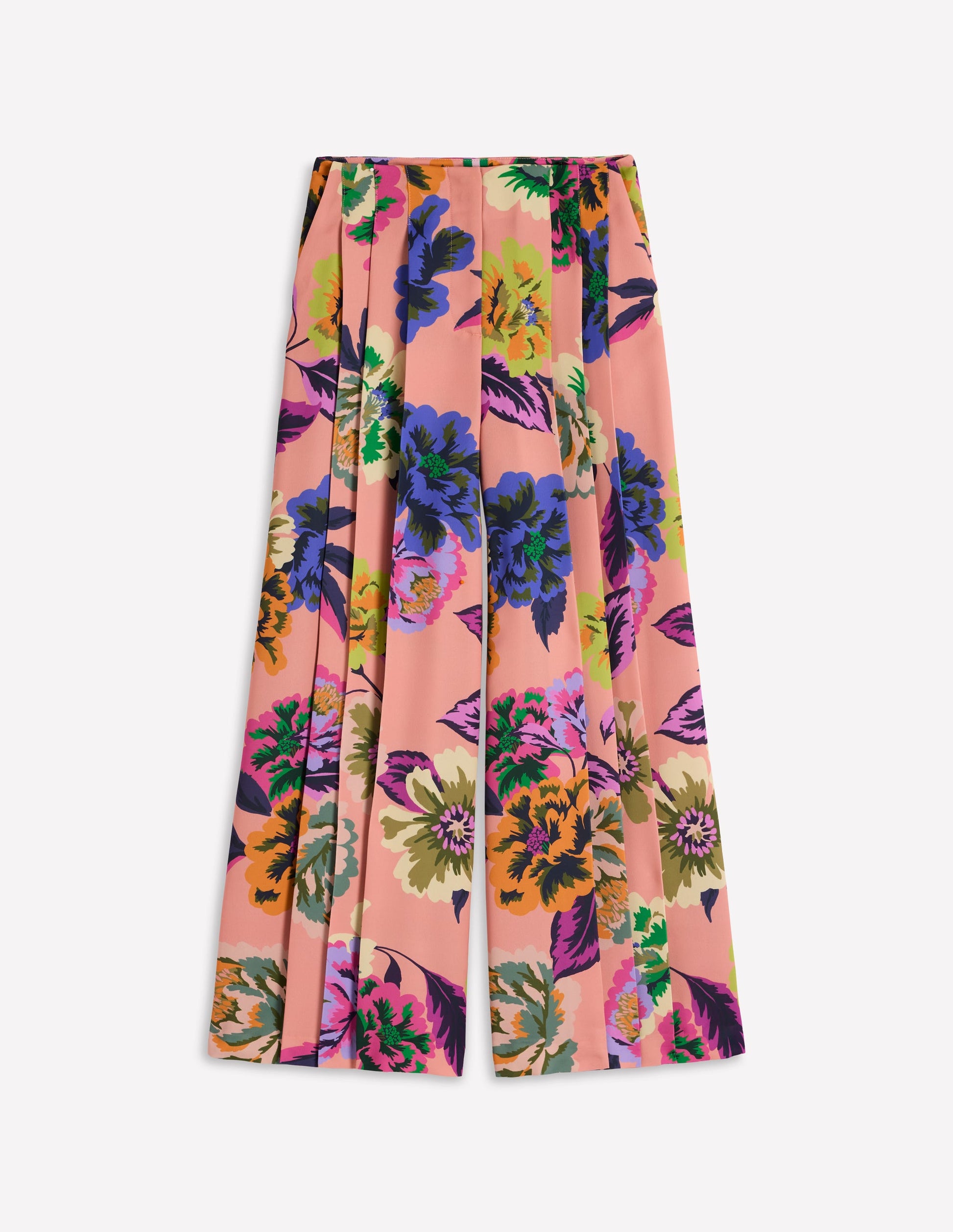 Regent Wide Leg Pants-Multi, Opulent Blossom-8