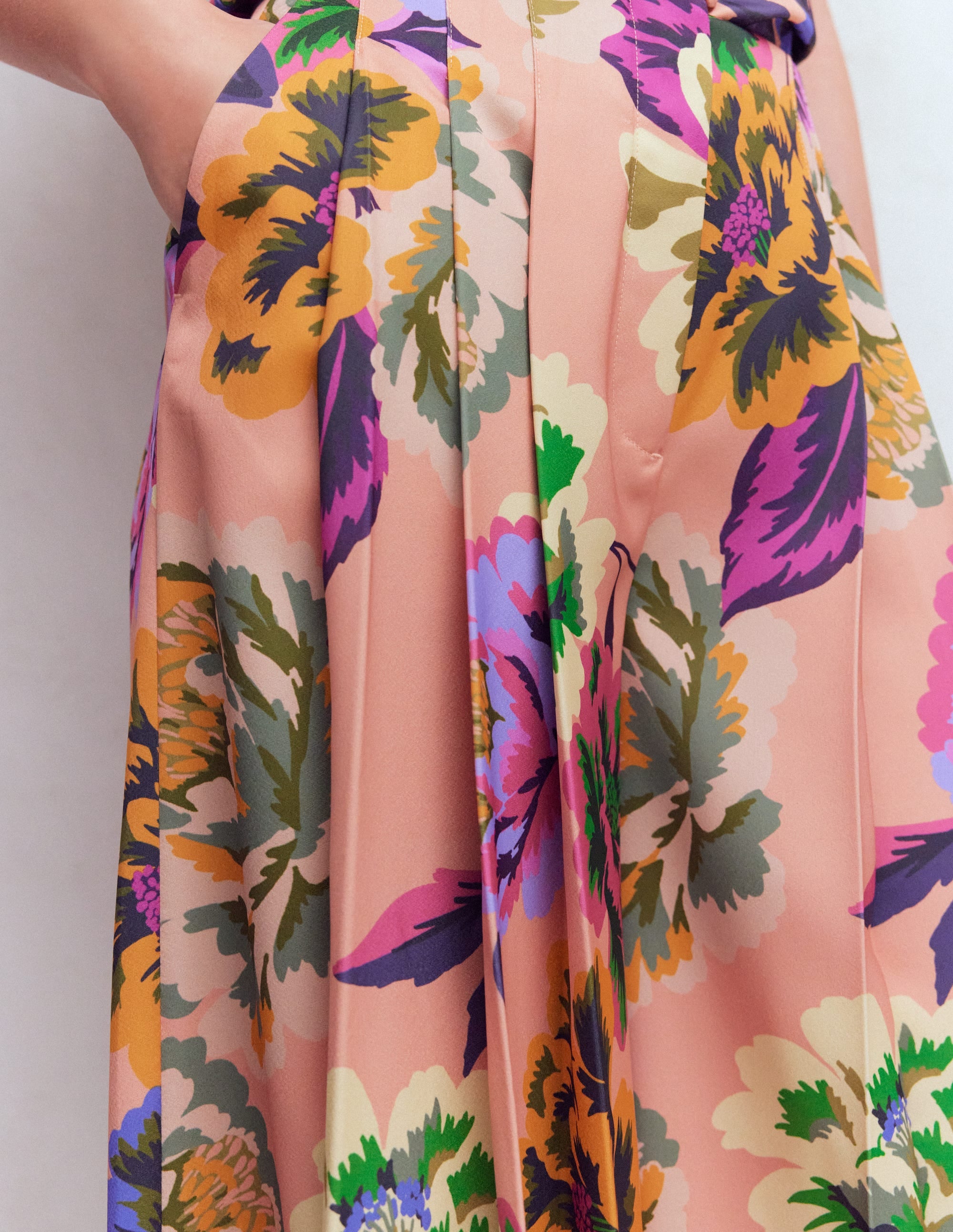 Regent Wide Leg Pants-Multi, Opulent Blossom - Image 2