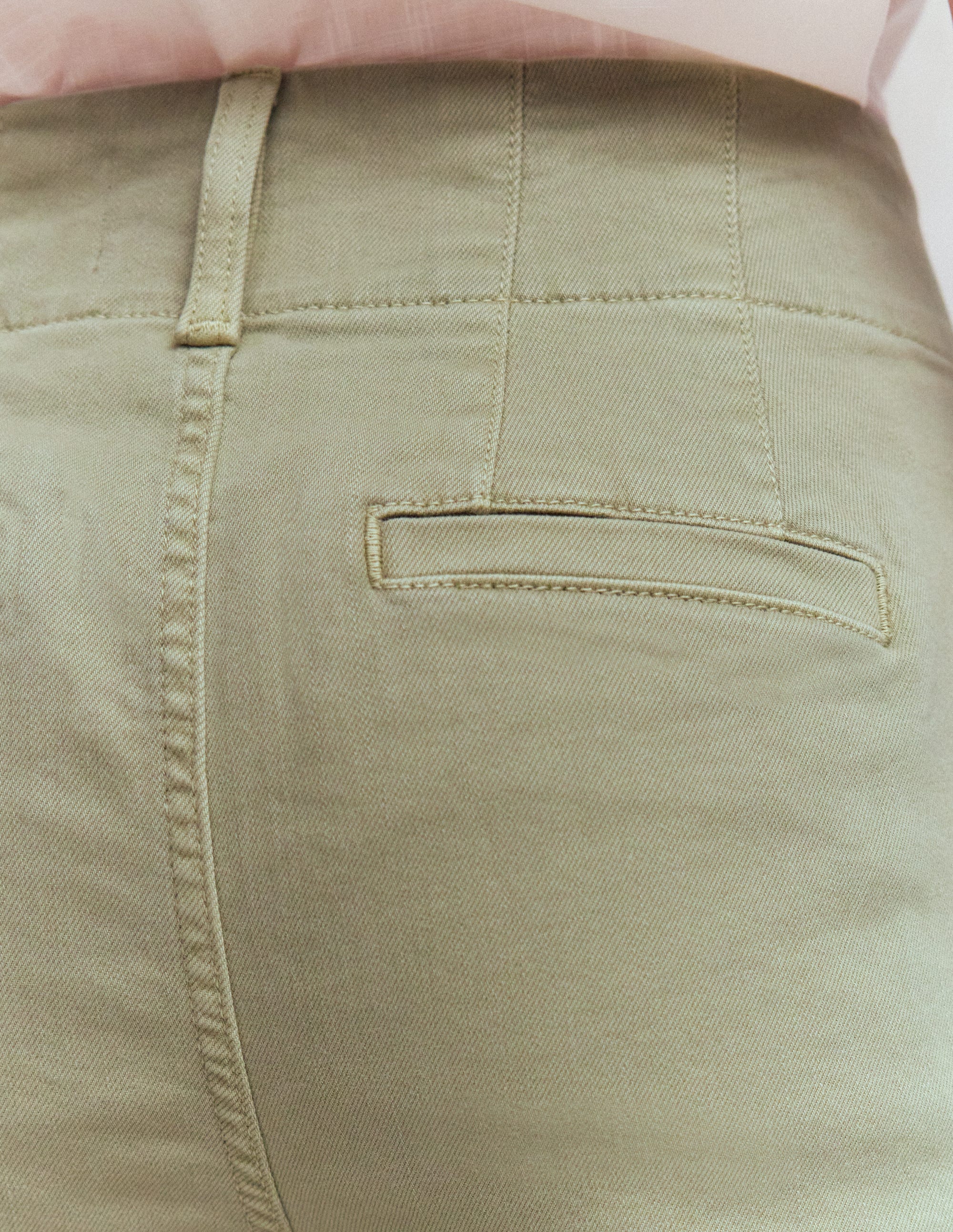 Primrose Cropped Pants-Soft Green - Image 5