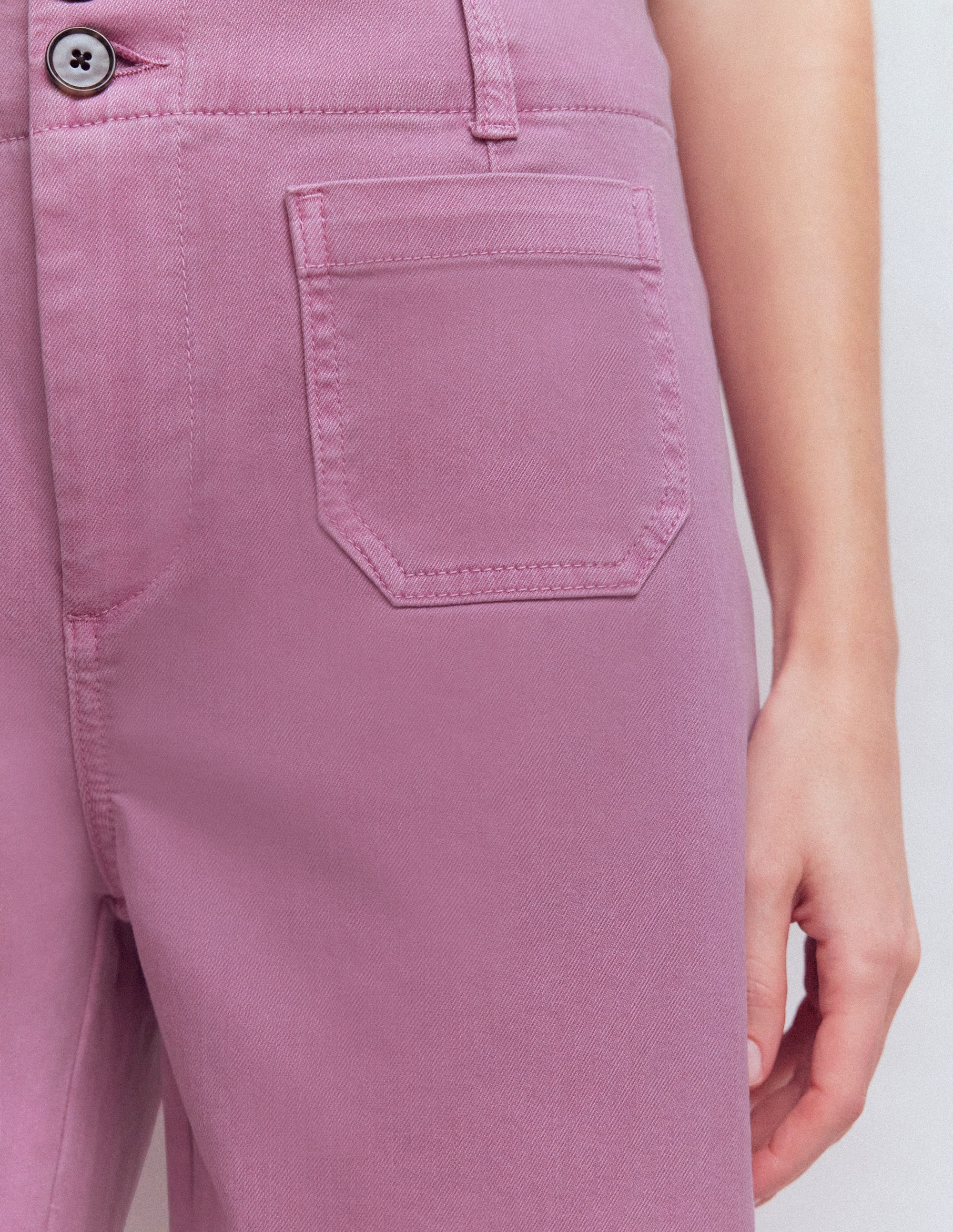 Primrose Cropped Pants - Clover Purple | Boden USA
