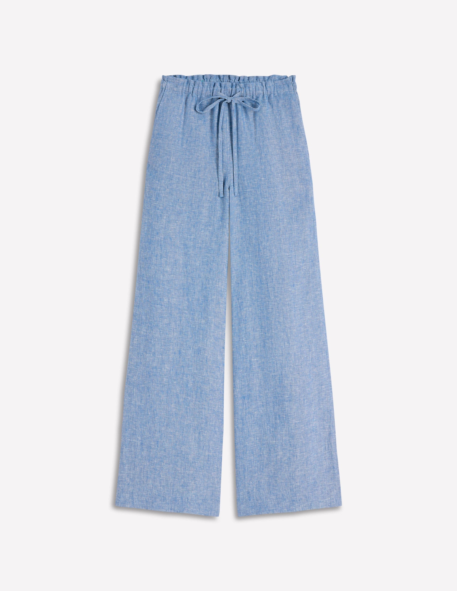 Islington Linen Pants-Blue Chambray-6