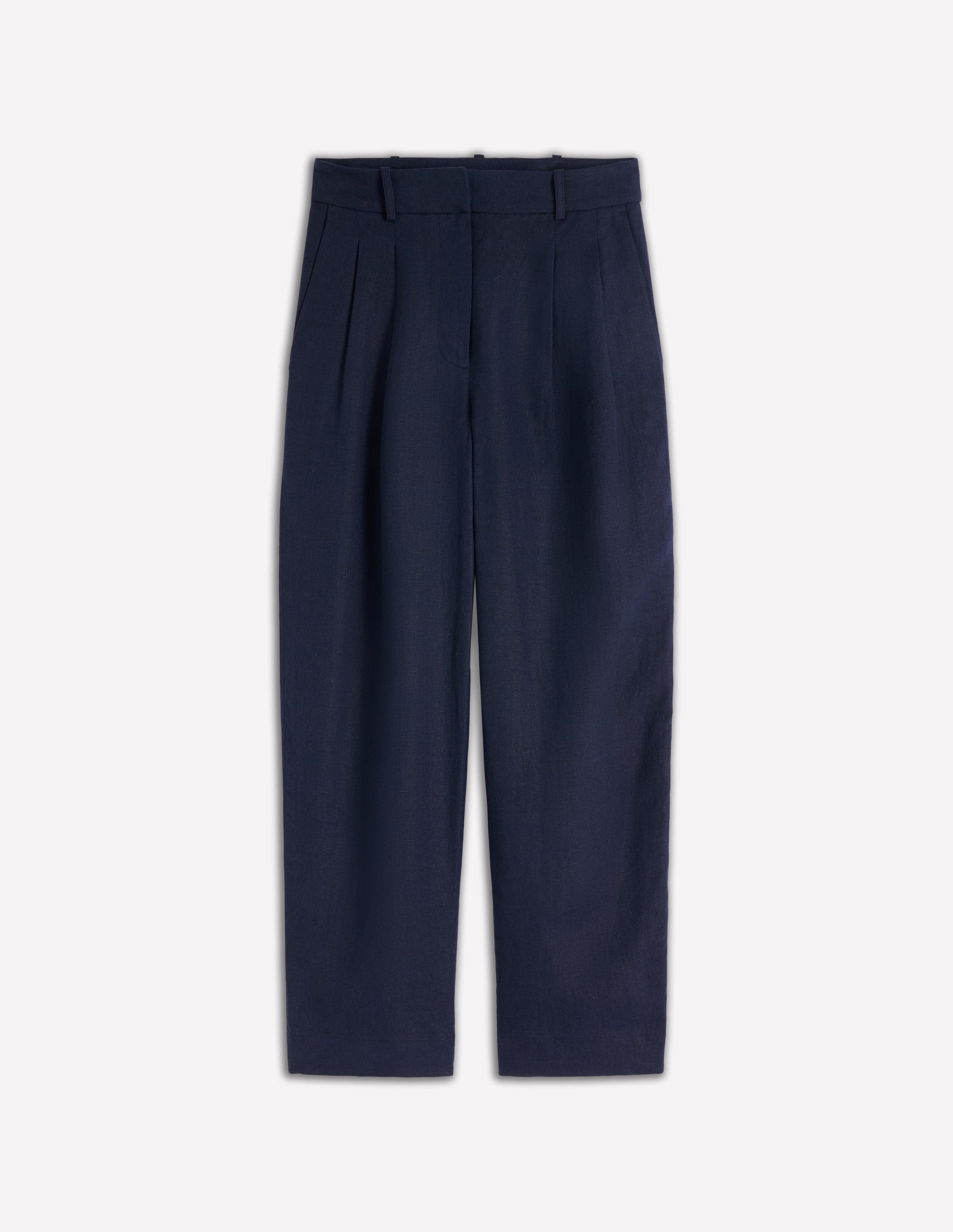 Bloomsbury Linen Pants-Navy-6