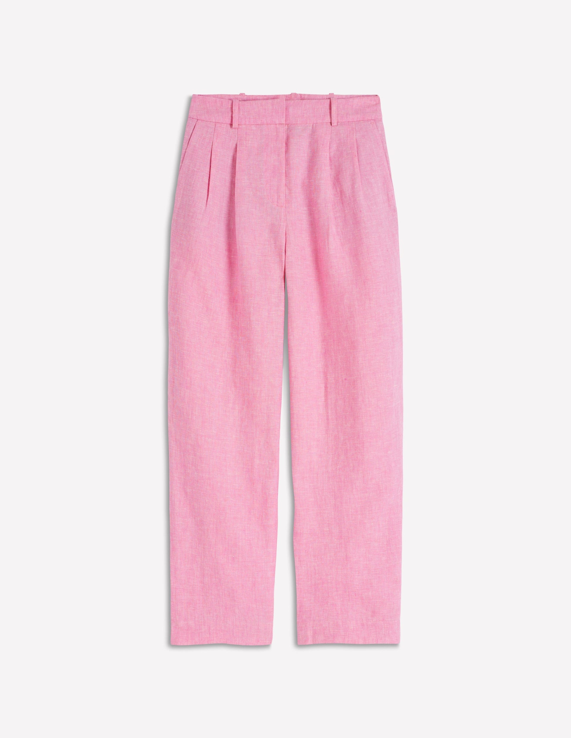 Bloomsbury Linen Pants-Meadowsweet Pink Chambray-5