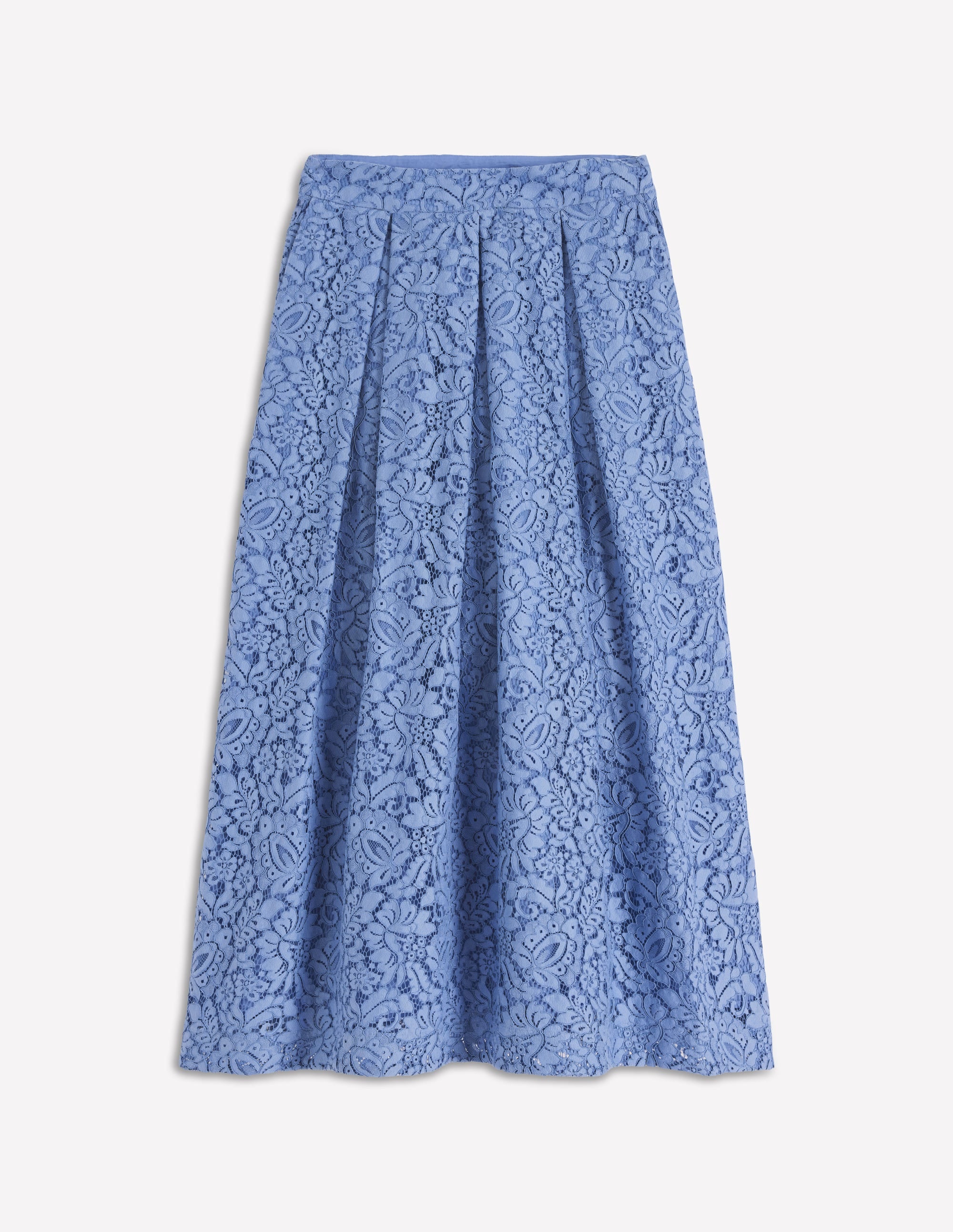 Verity Lace Skirt-Cornflower Blue - Image 6
