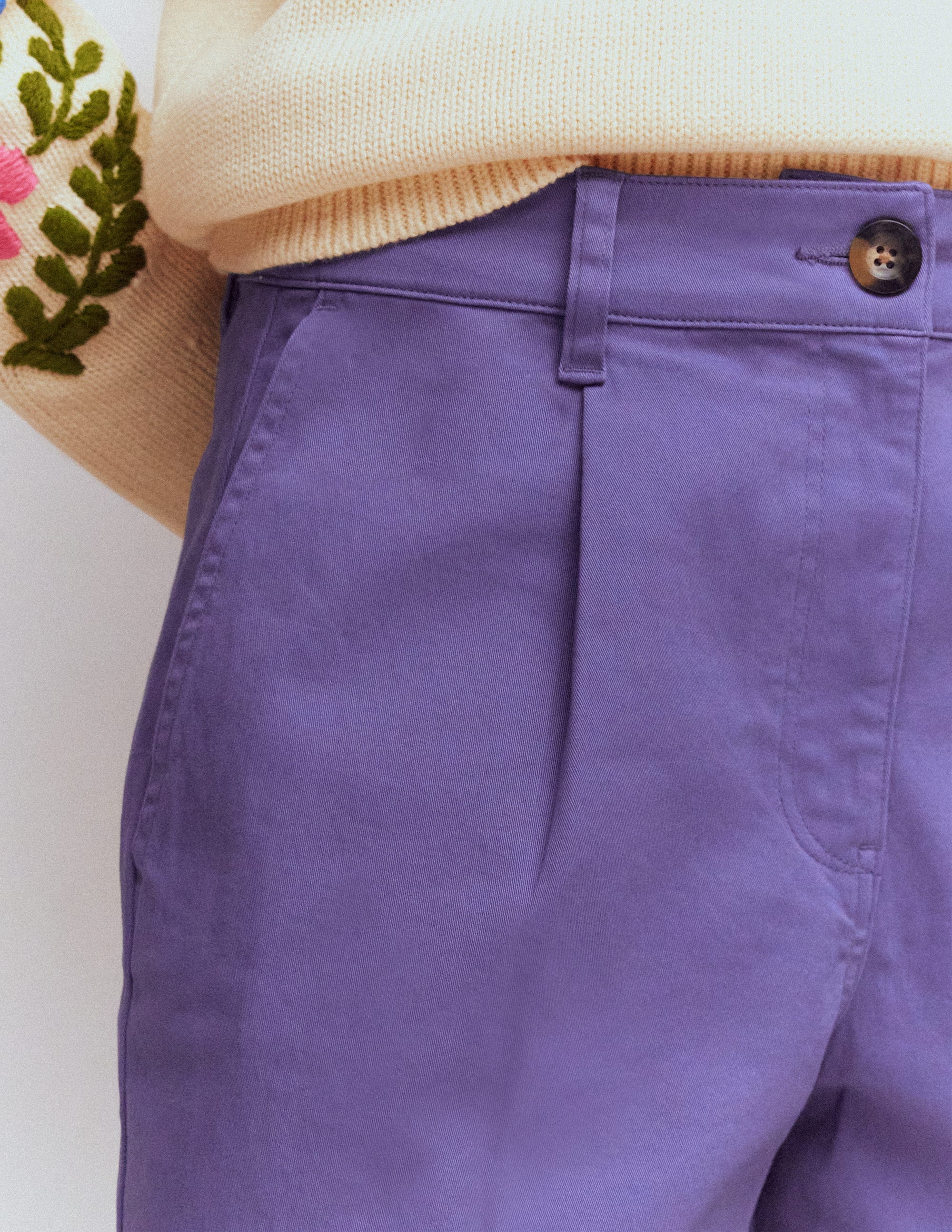 Chino Shorts-Purple Thistle - Image 2