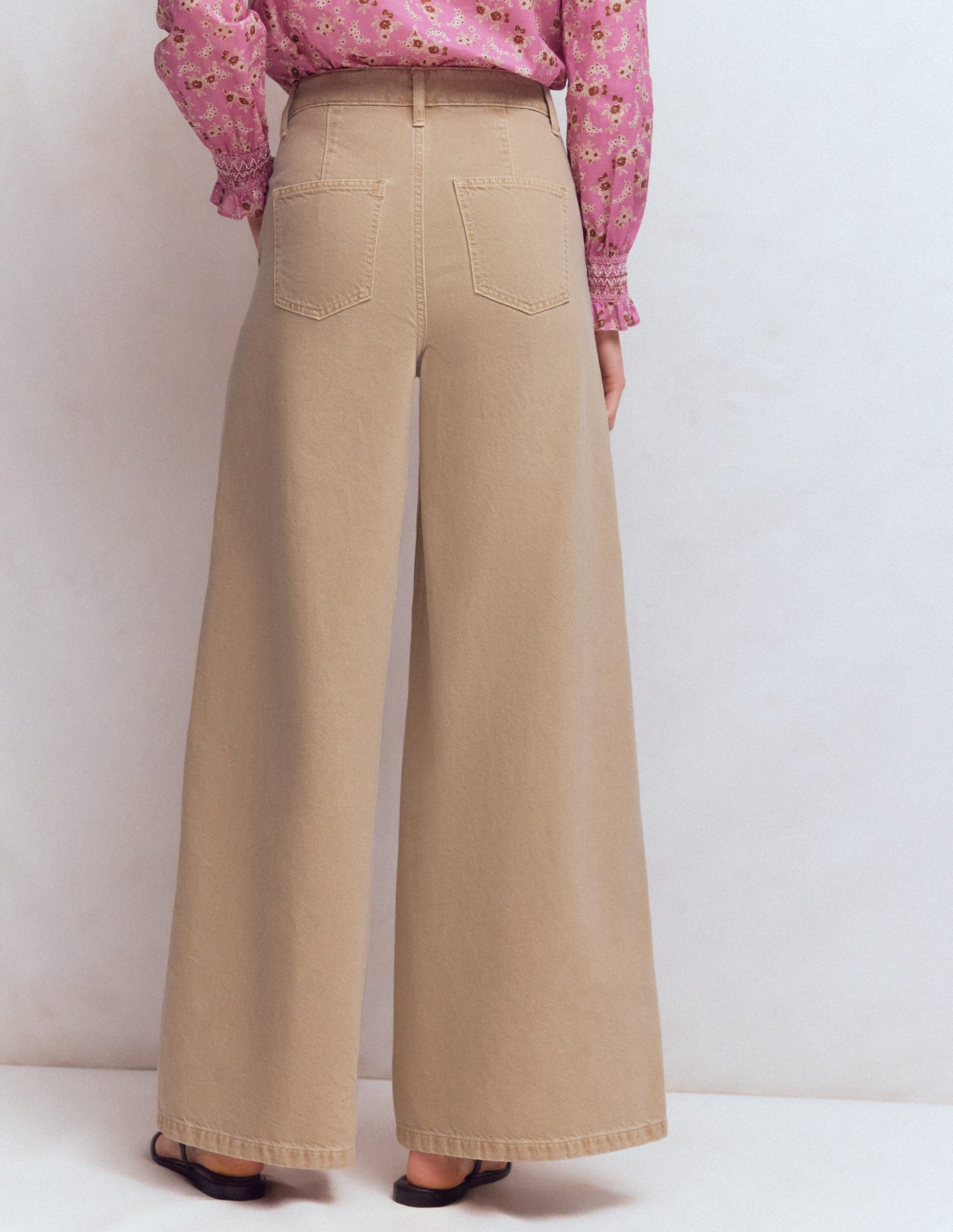 High Rise Palazzo Jeans-Amphora-3