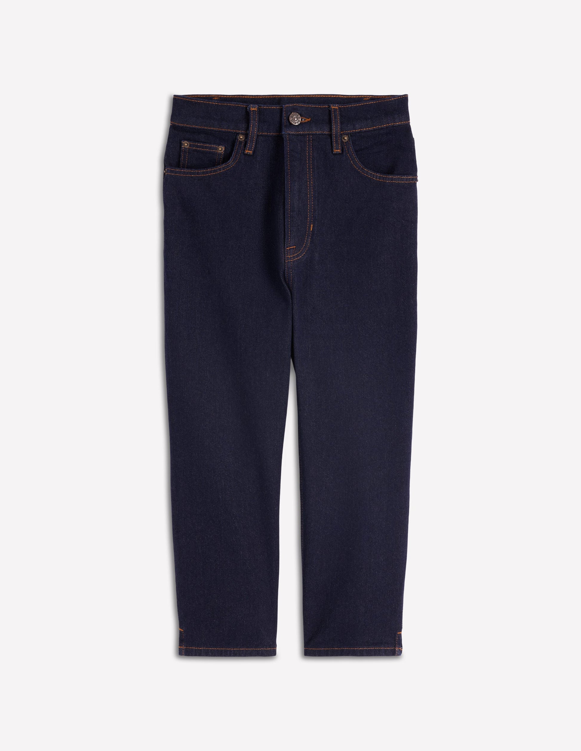 5-pocket Capri Jeans-Indigo-6