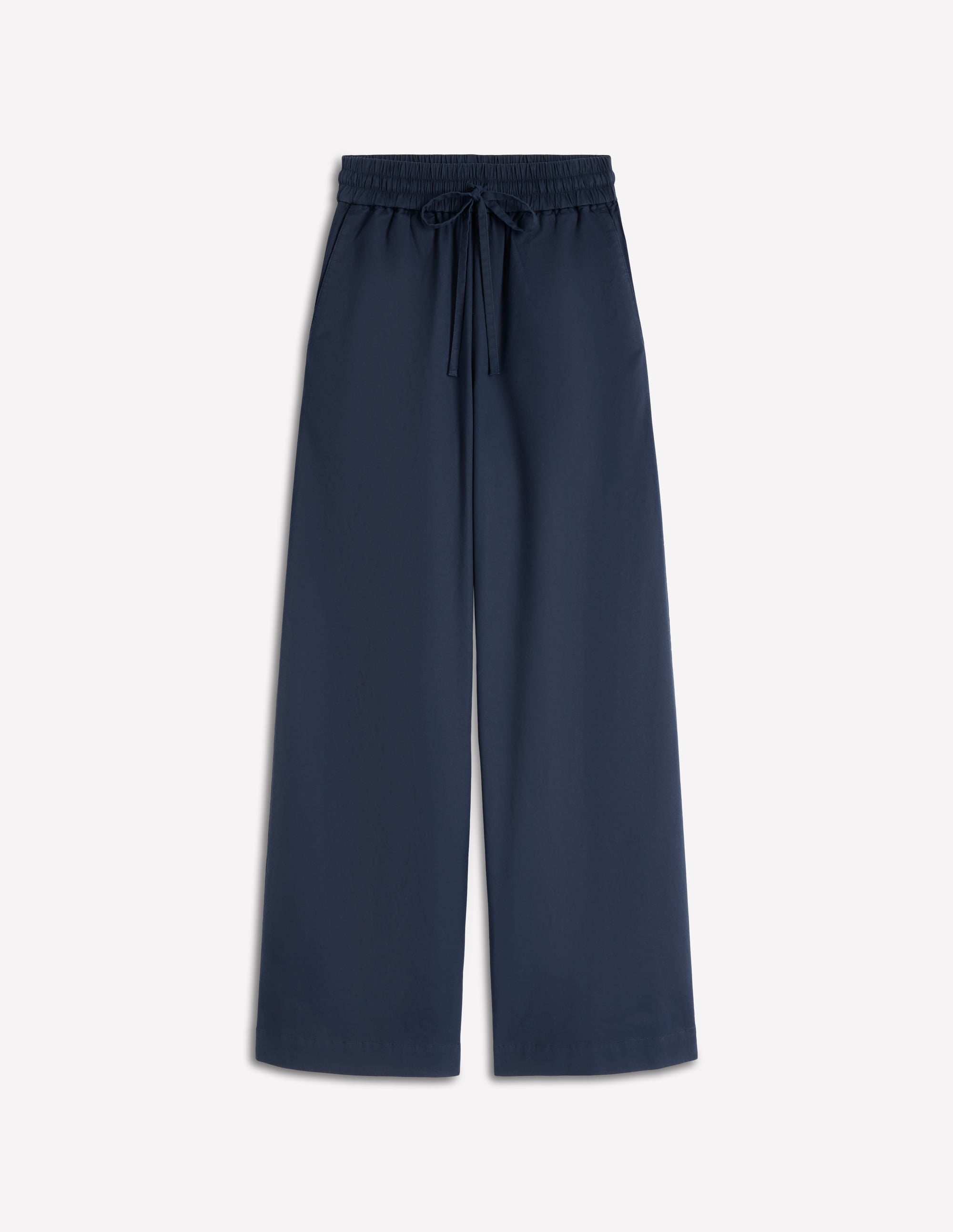 Greenwich Tie Waist Pants-Navy - Image 5