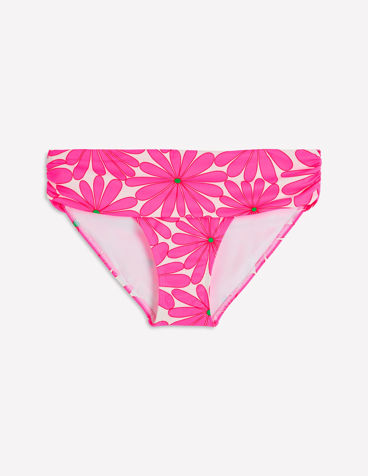 Classic Fold Bikini Bottoms-Sangria Sunset, Daisy Blossom - Image 6