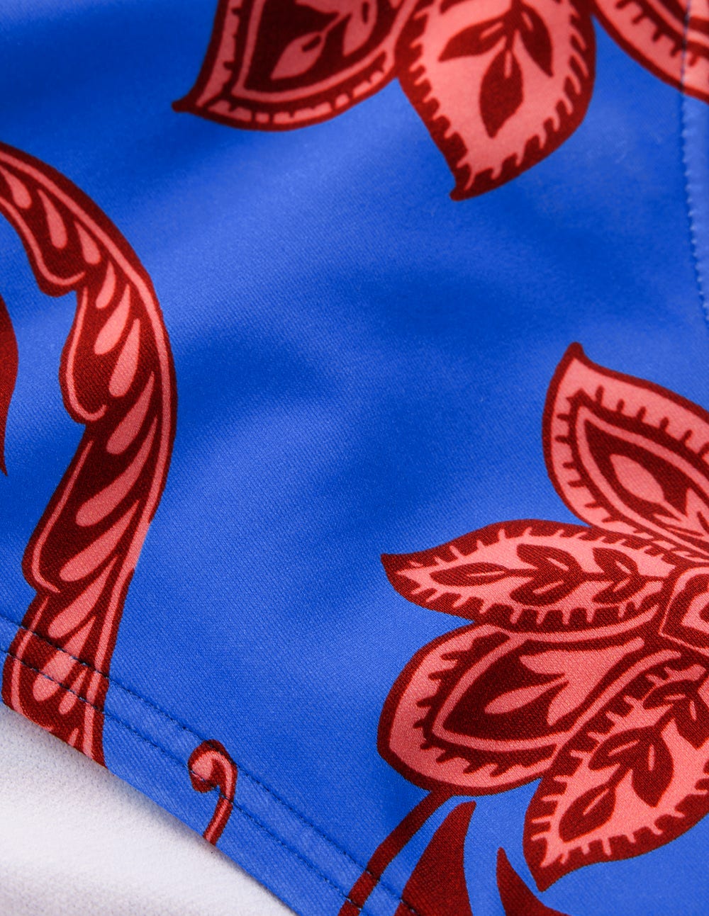 Classic Bikini Bottoms-Blue, Elegant Blossom - Image 6