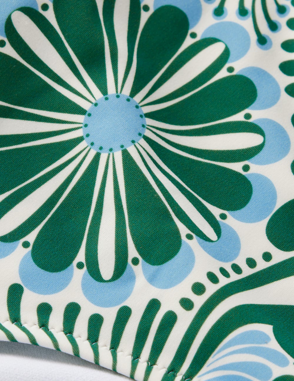 Classic Bikini Bottoms-Air Blue, Euphoric Gardens - Image 7