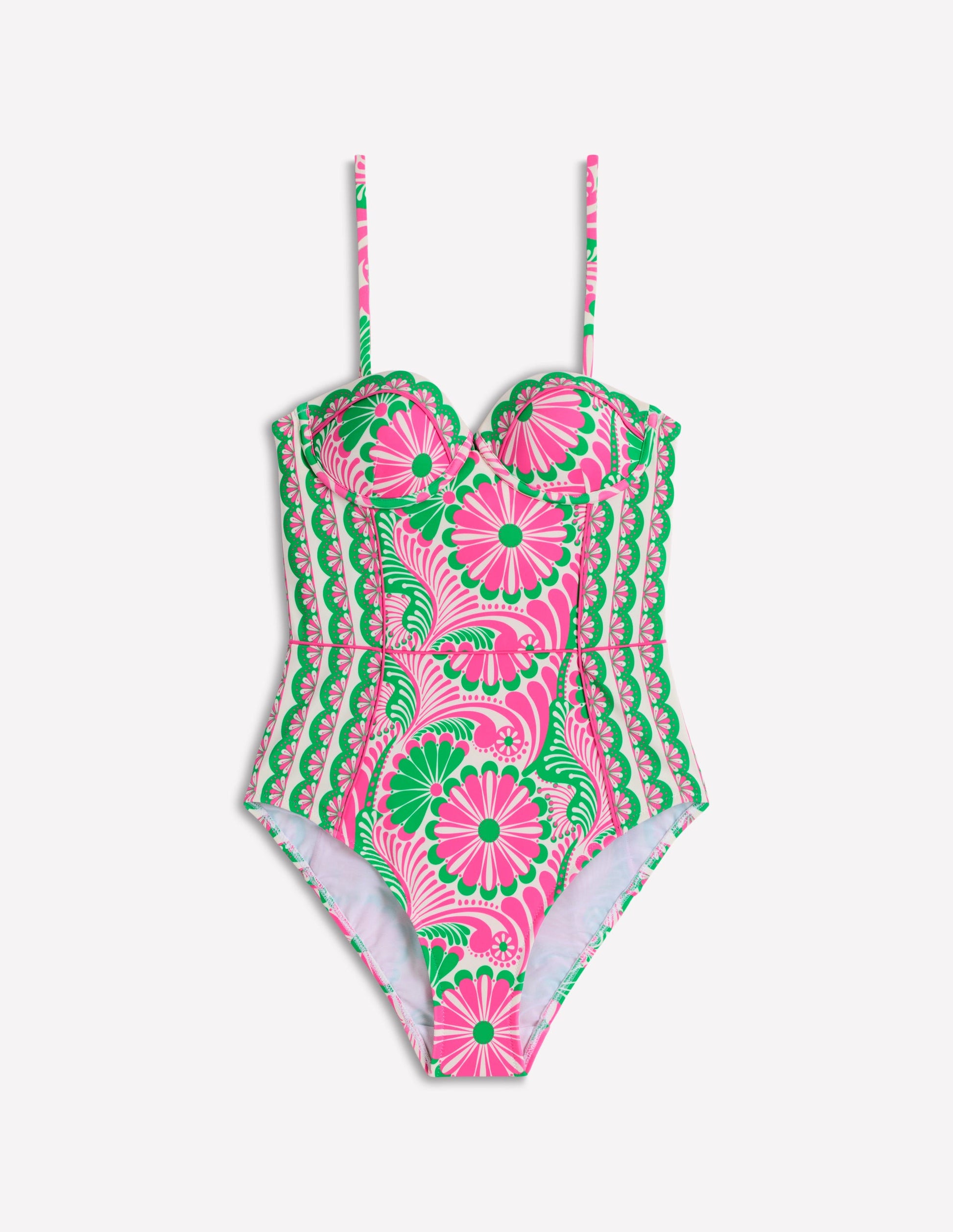 Rhodes Cup-Size Swimsuit-Pink, Euphoric Gardens-7