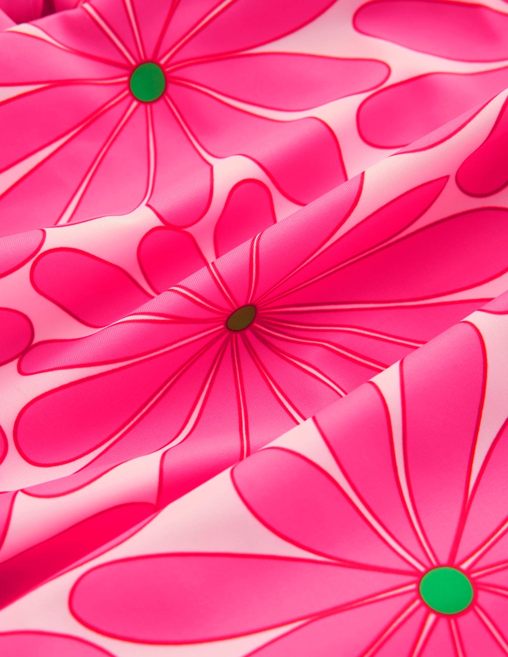 Mykonos Deep V Swimsuit-Sangria Sunset, Daisy Blossom-8