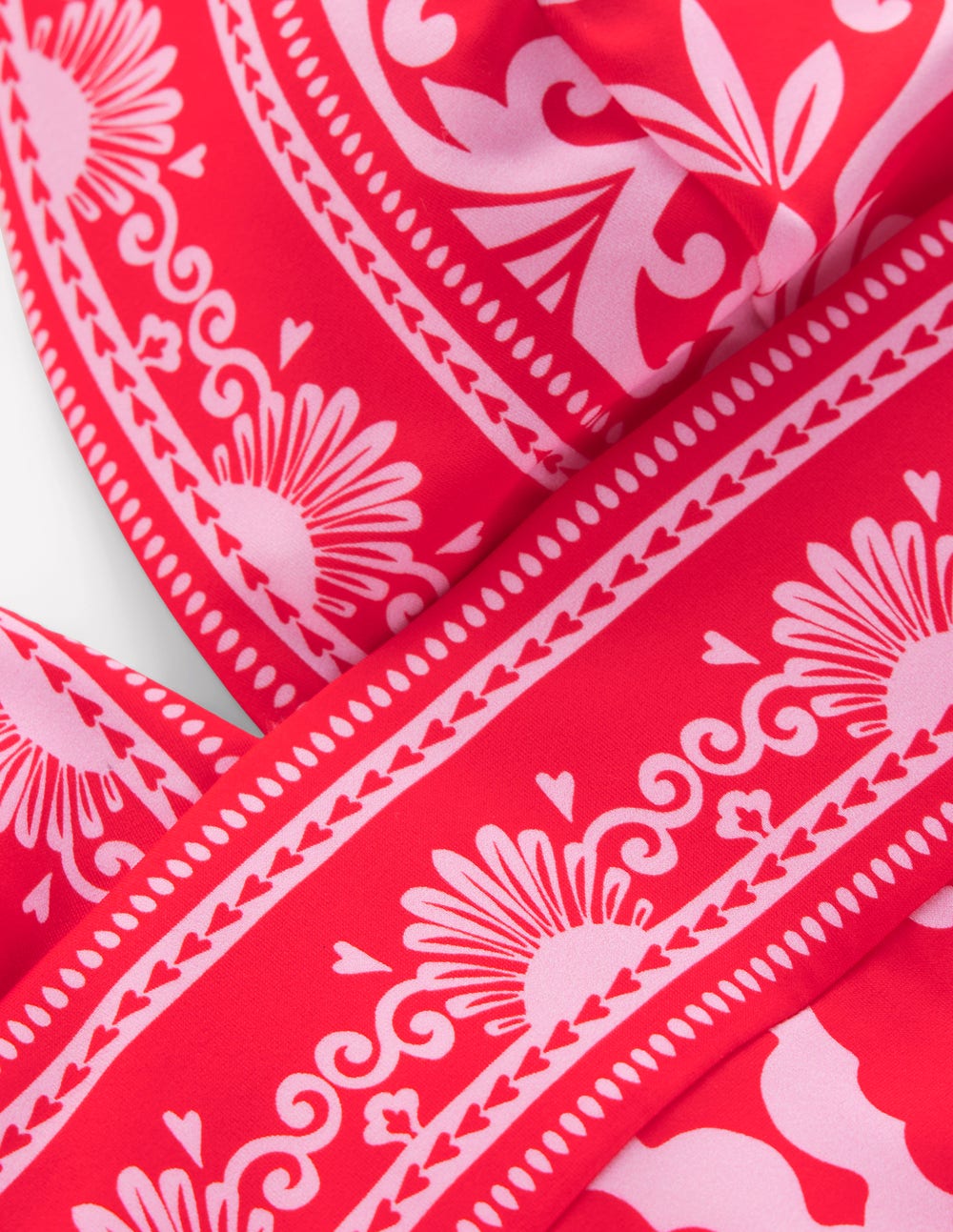 Porto Tankini Top-Red, Ornamental Garden - Image 8