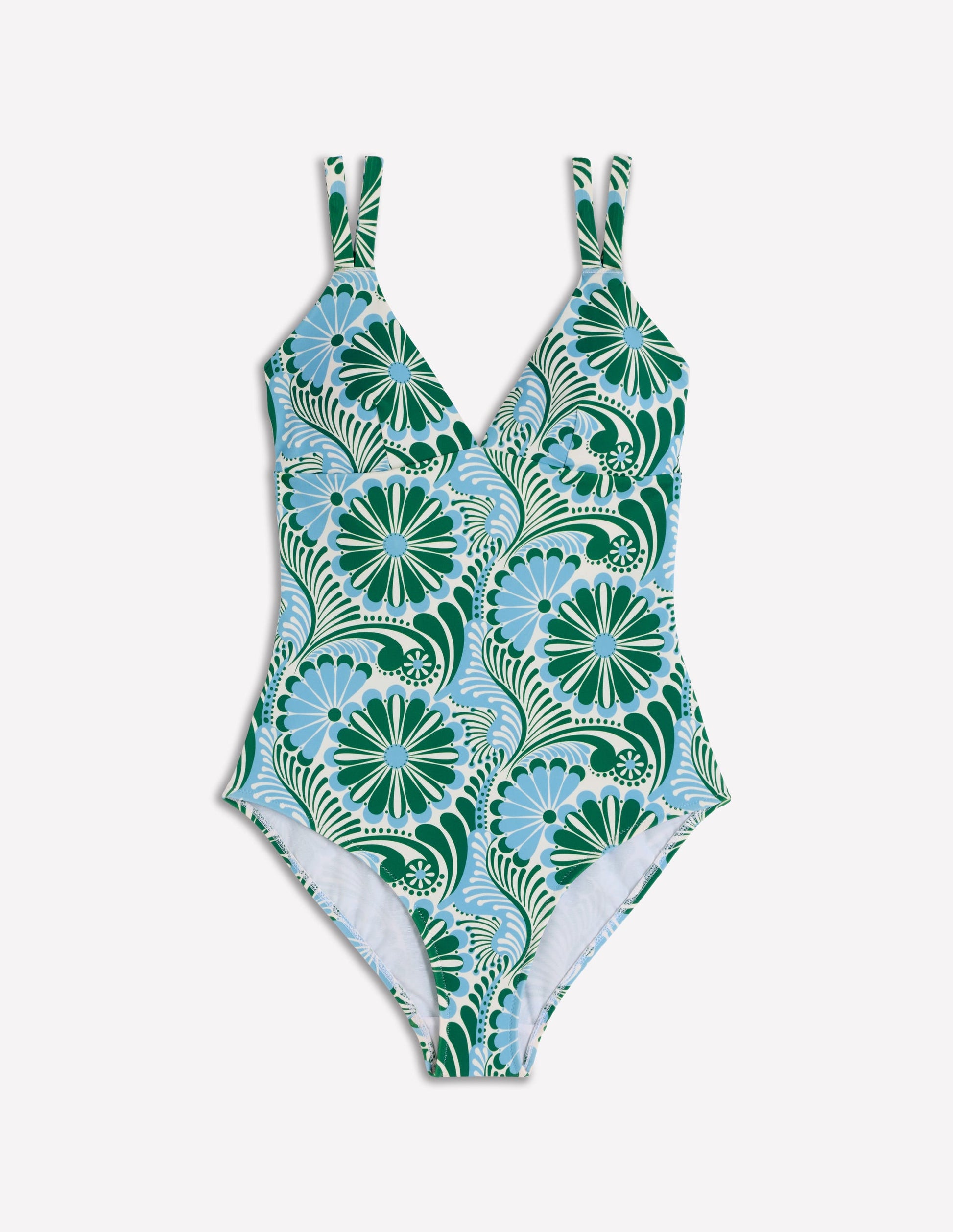 Arles Swimsuit-Air Blue, Euphoric Gardens-5