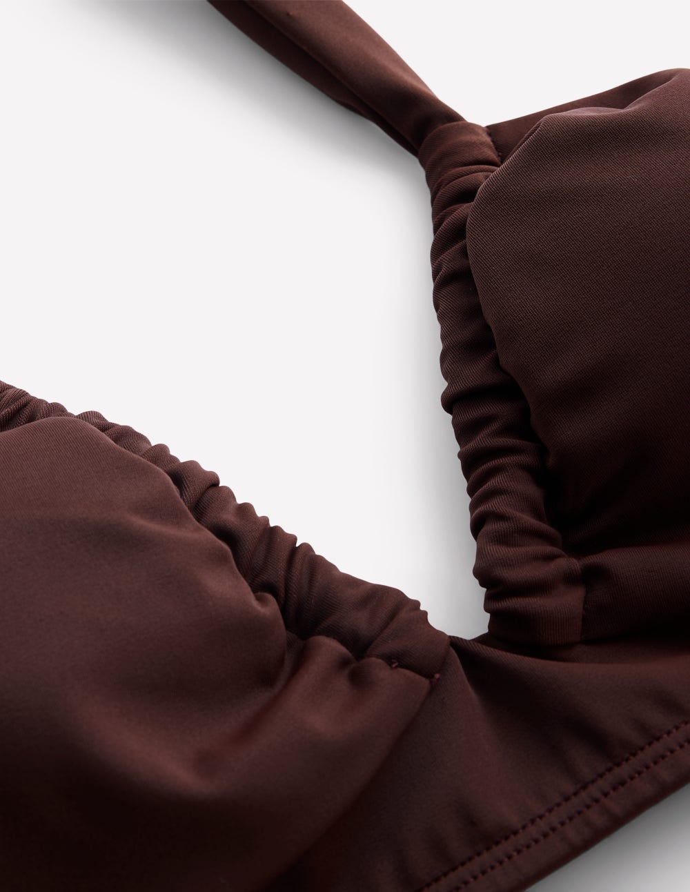 Minori Halter Tie Bikini Top-Cinnamon-7