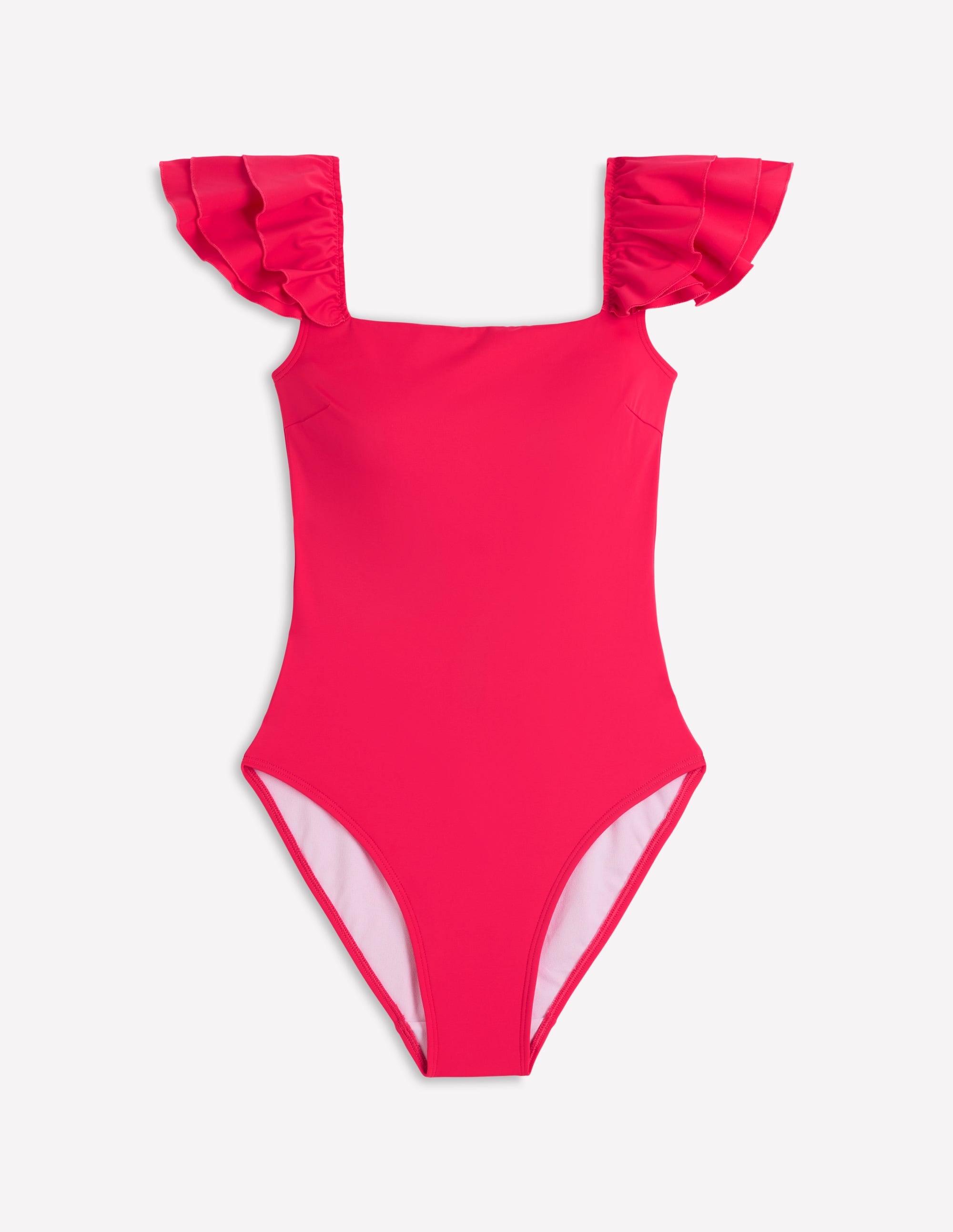Mega Ruffle Swimsuit-Rosy - Image 6