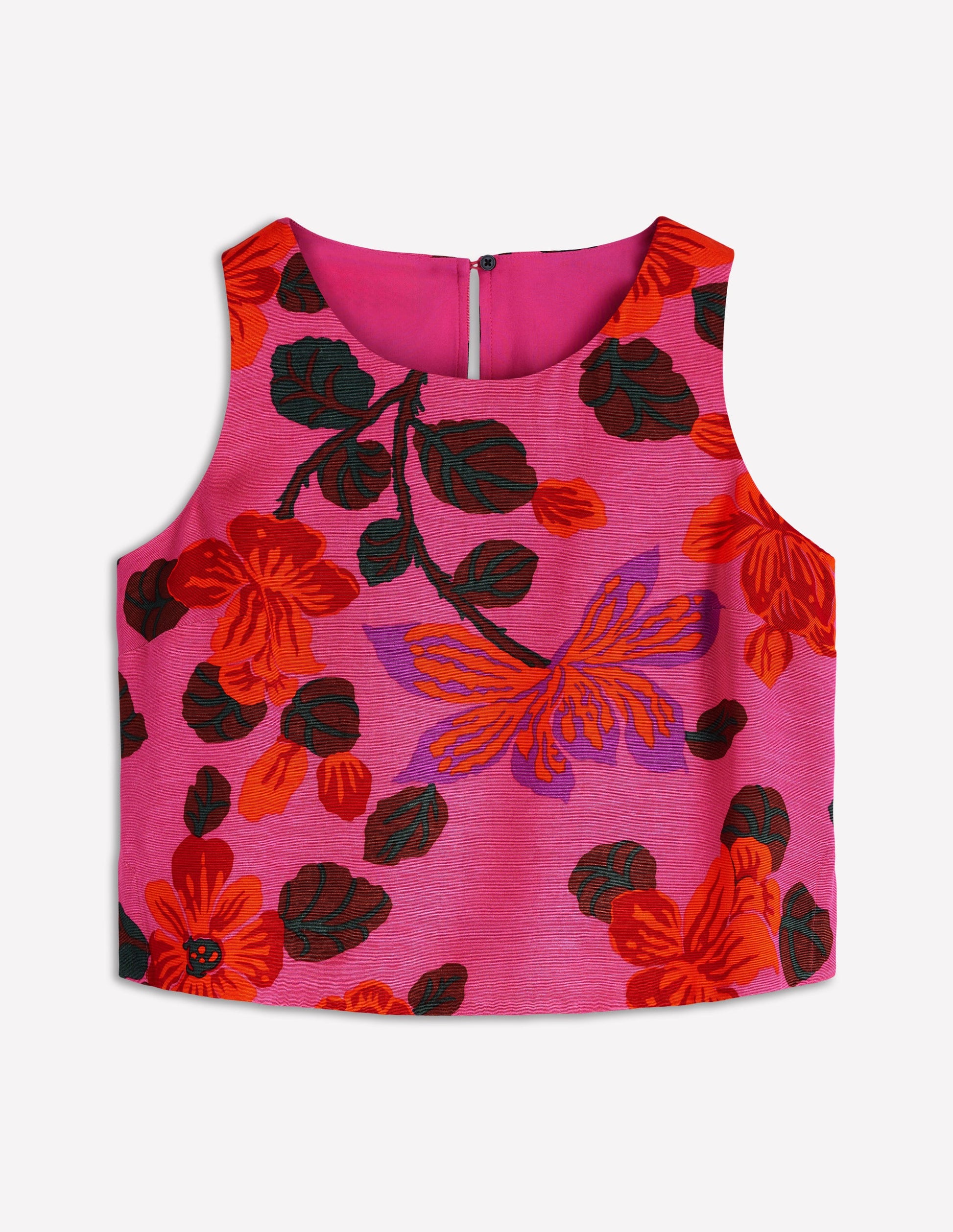 Occasion Shell Top-Multi, Elaborate Blossom-6