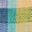 Isabel Ruffle Linen Shirt-Blue, Pink and Green Madras