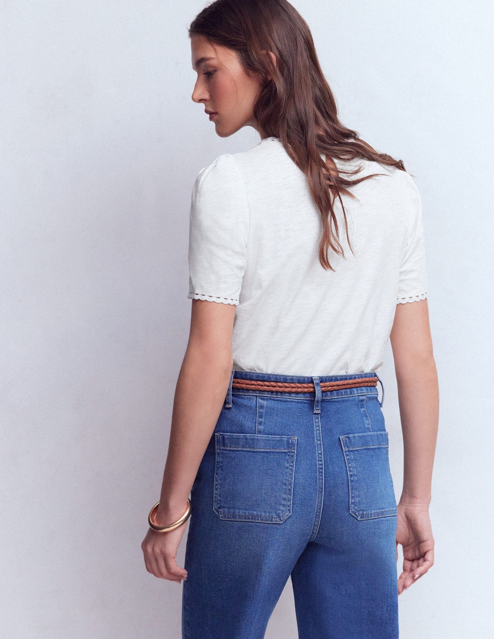 Ali Scallop T-Shirt-White-3