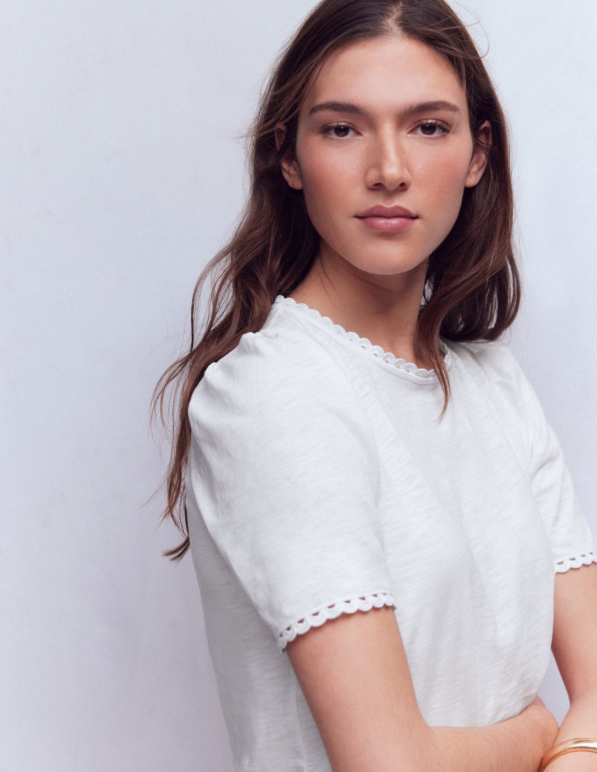 Ali Scallop T-Shirt-White-4