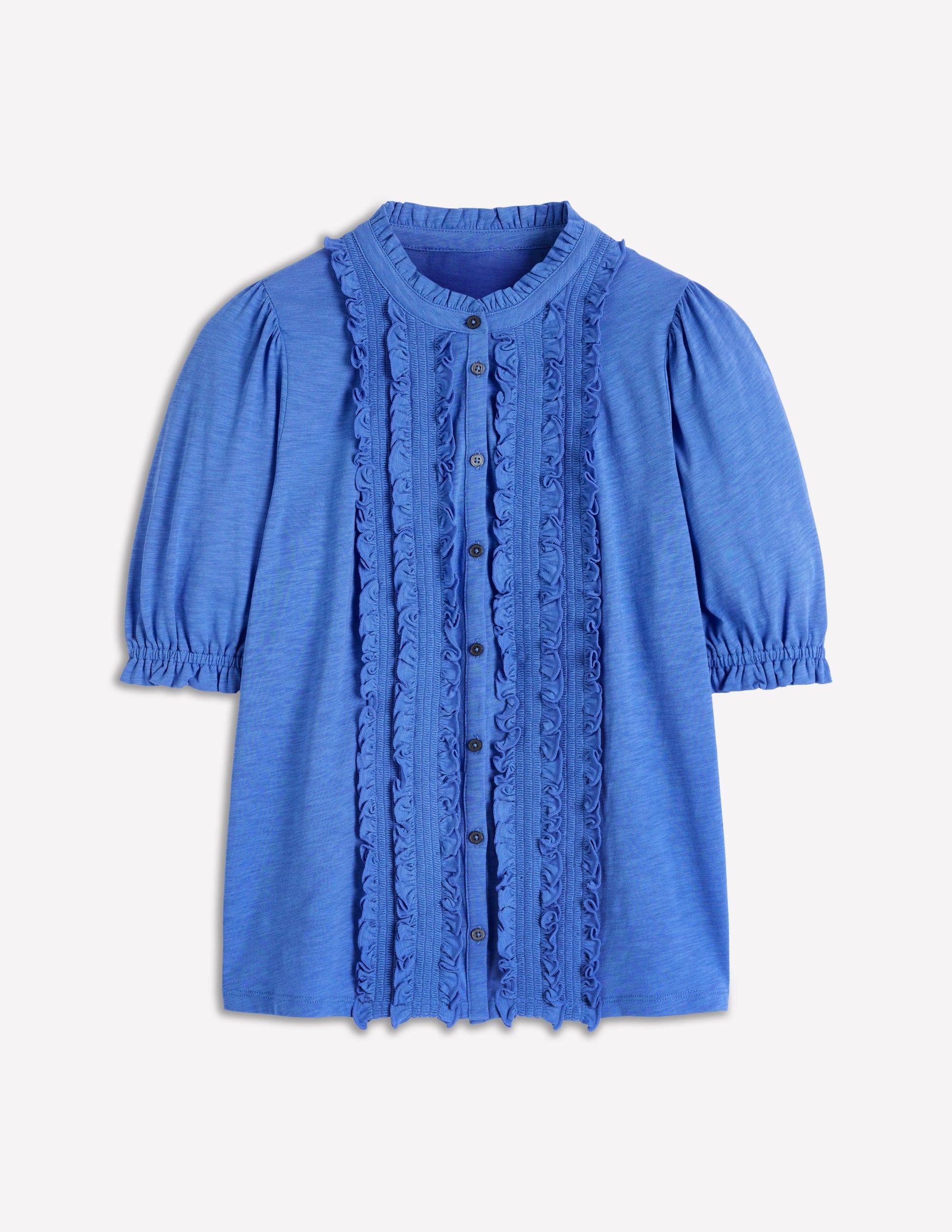 Eda Ruffle Front Shirt-Regatta-6