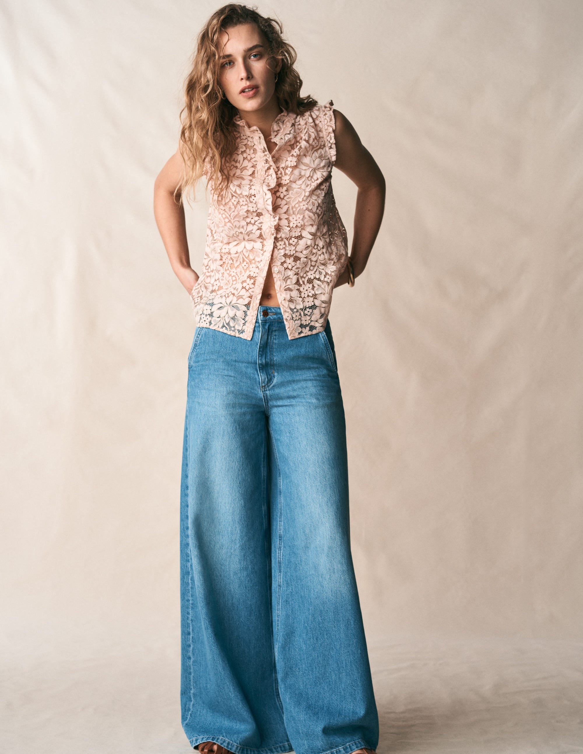 【yo BIOTOP】lace sleeveless top yo BIOTOP】lace sleeveless top 【公式通販】