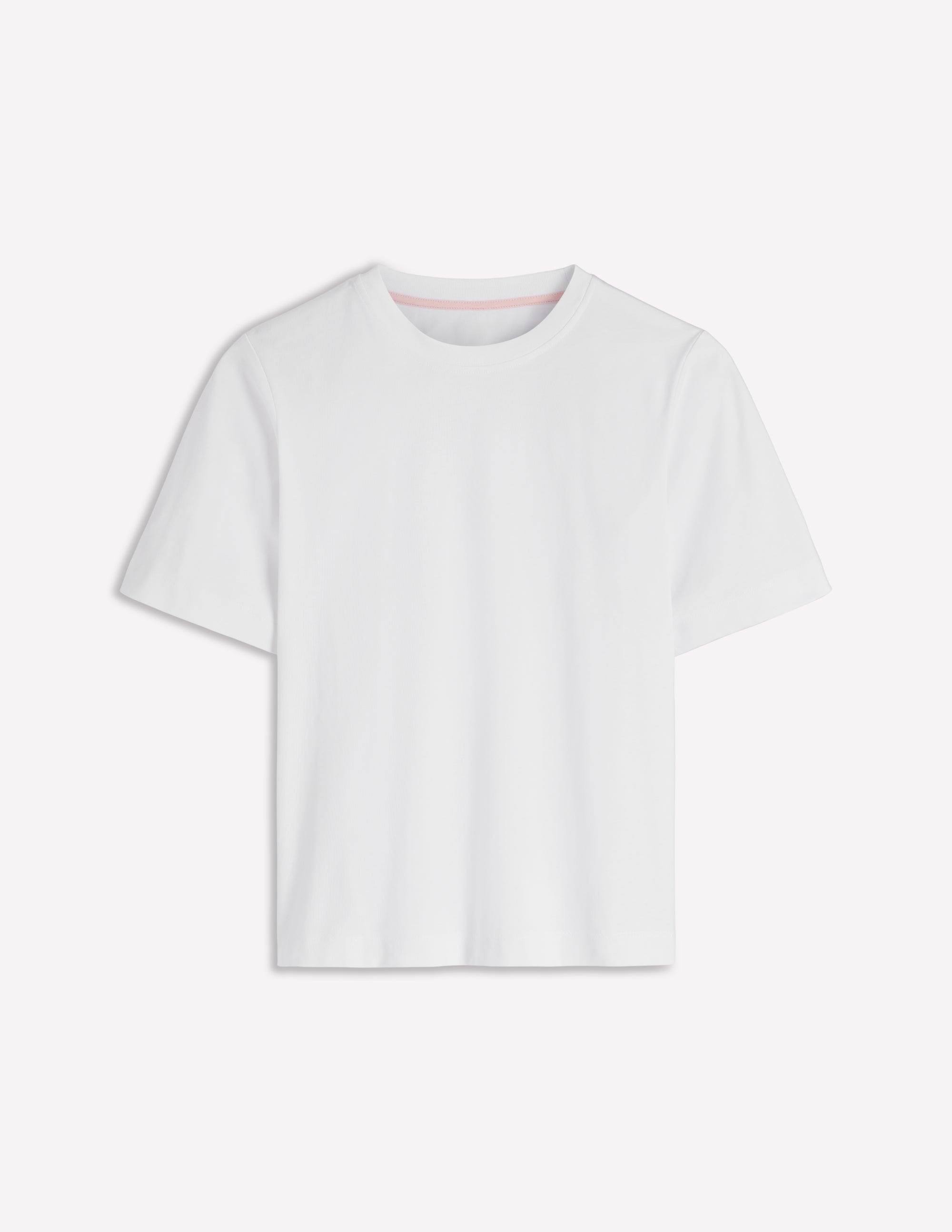 Relaxed Cotton T-shirt-White - Image 5