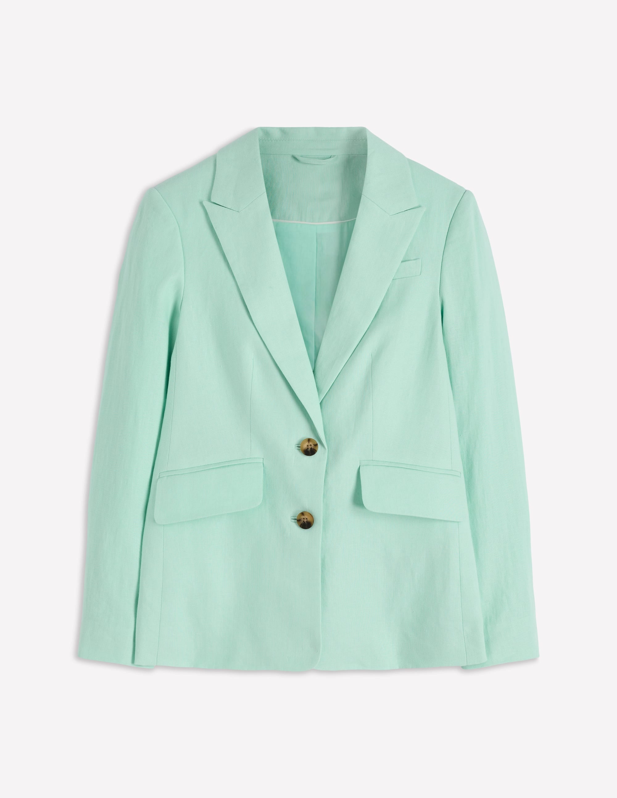 Stamford Linen Blazer-Spearmint - Image 7