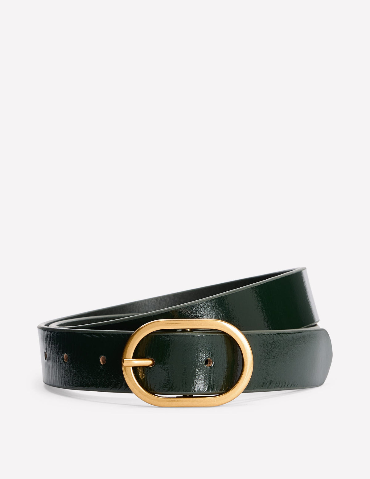 Classic Leather Belt-Green-1