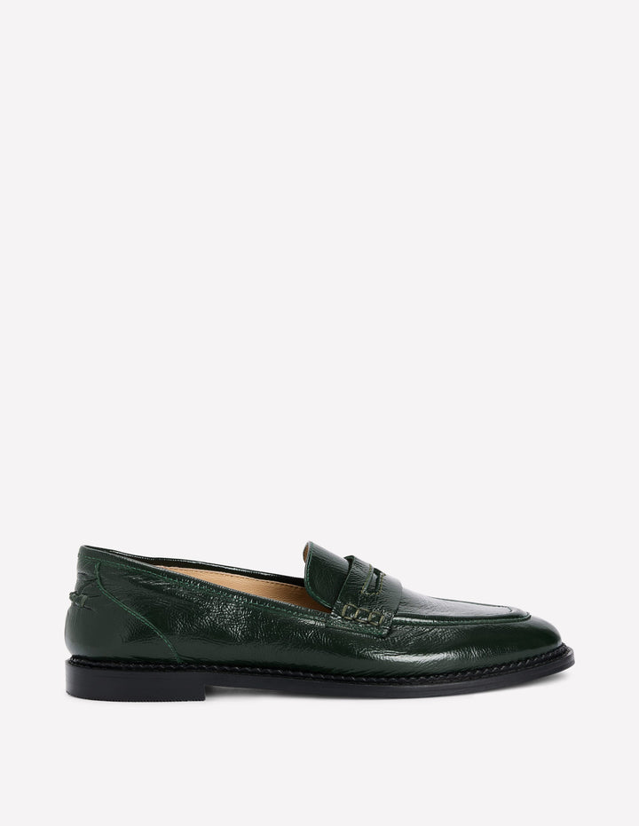 Nya Penny Loafers-Green