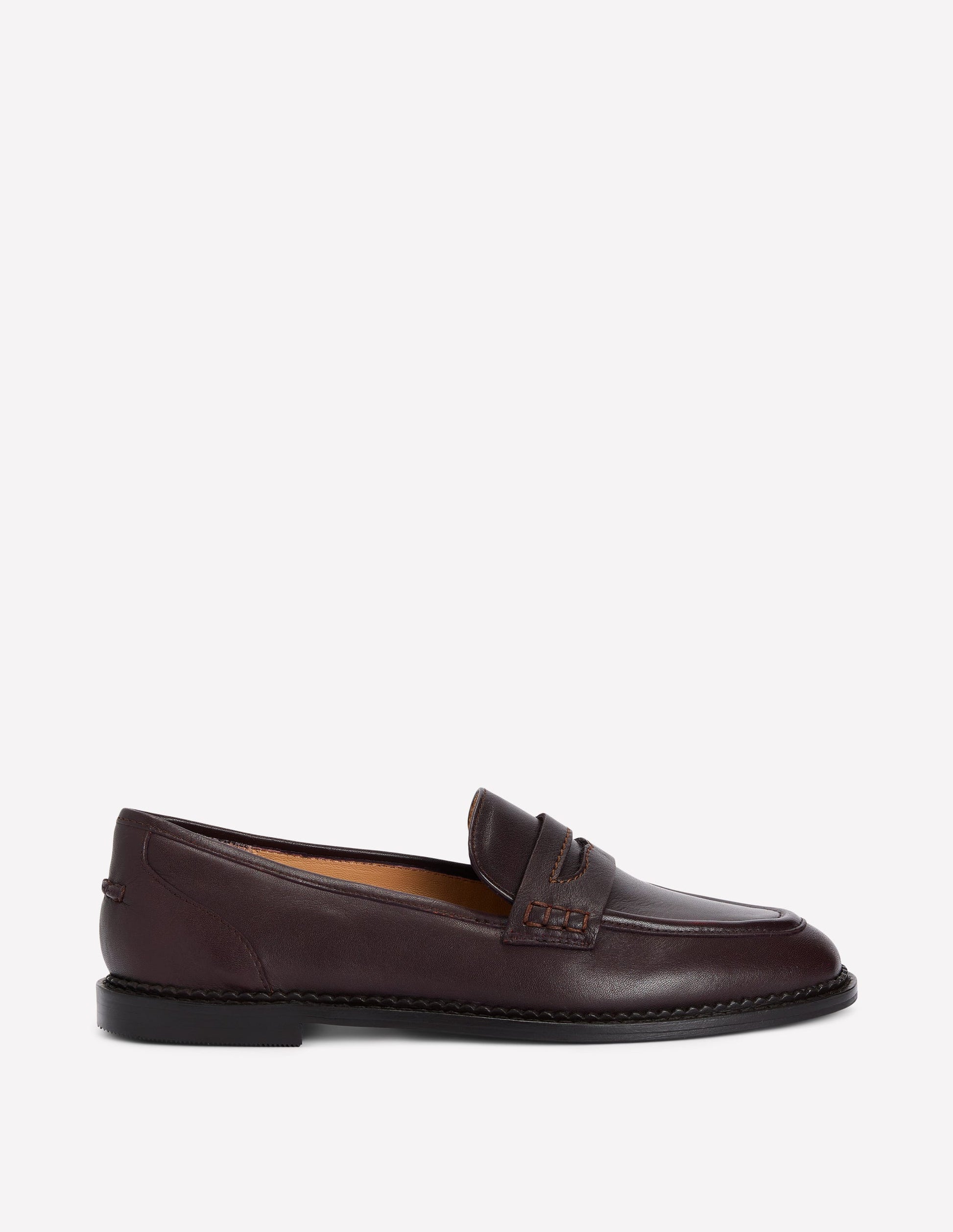 Nya Penny Loafers-Oxblood-1