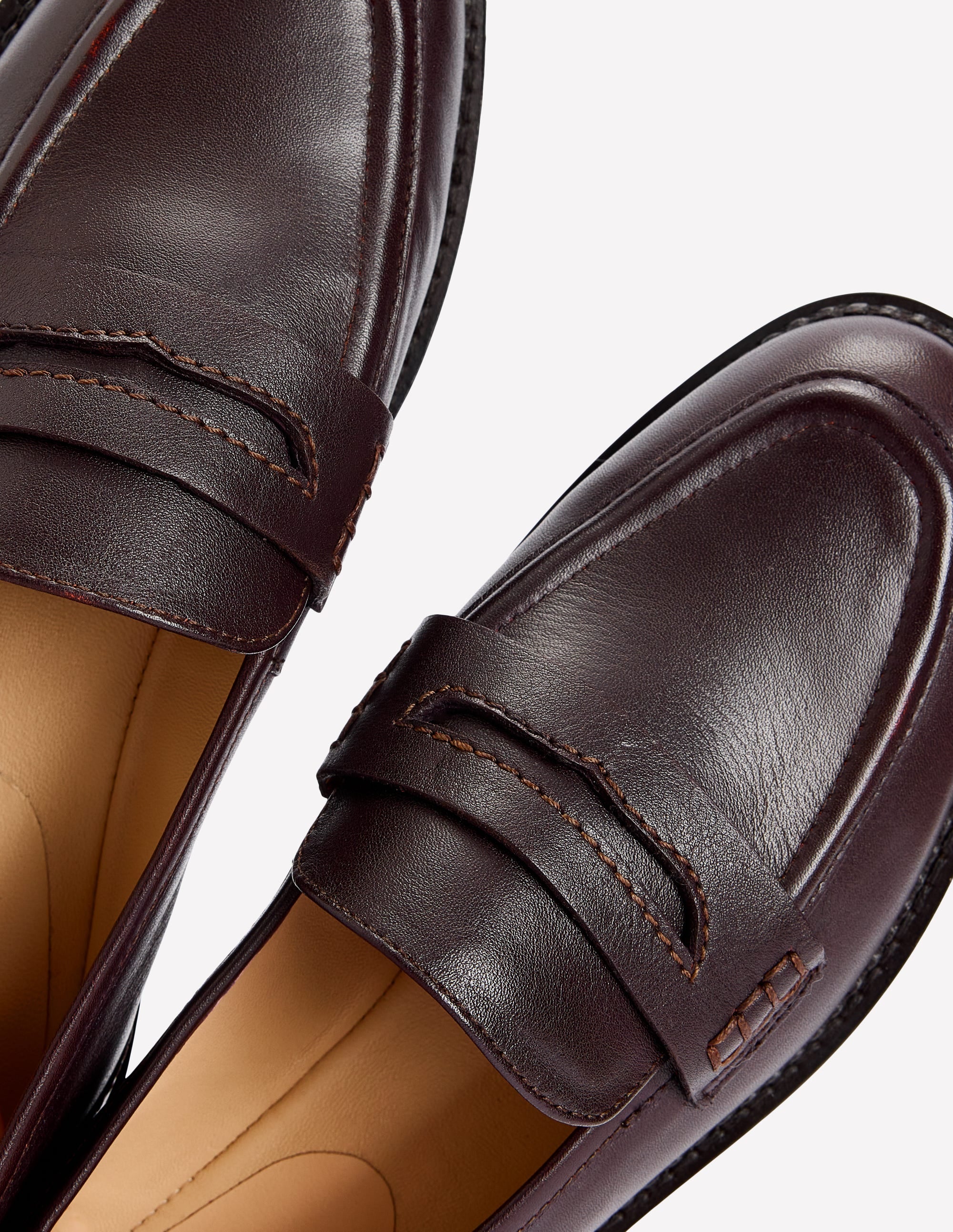 Nya Penny Loafers-Oxblood - Image 5