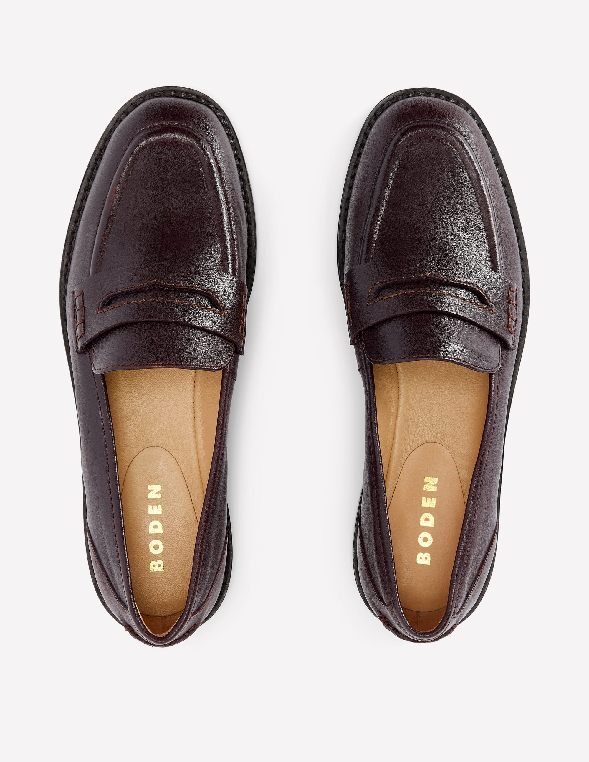 Nya Penny Loafers-Oxblood - Image 6