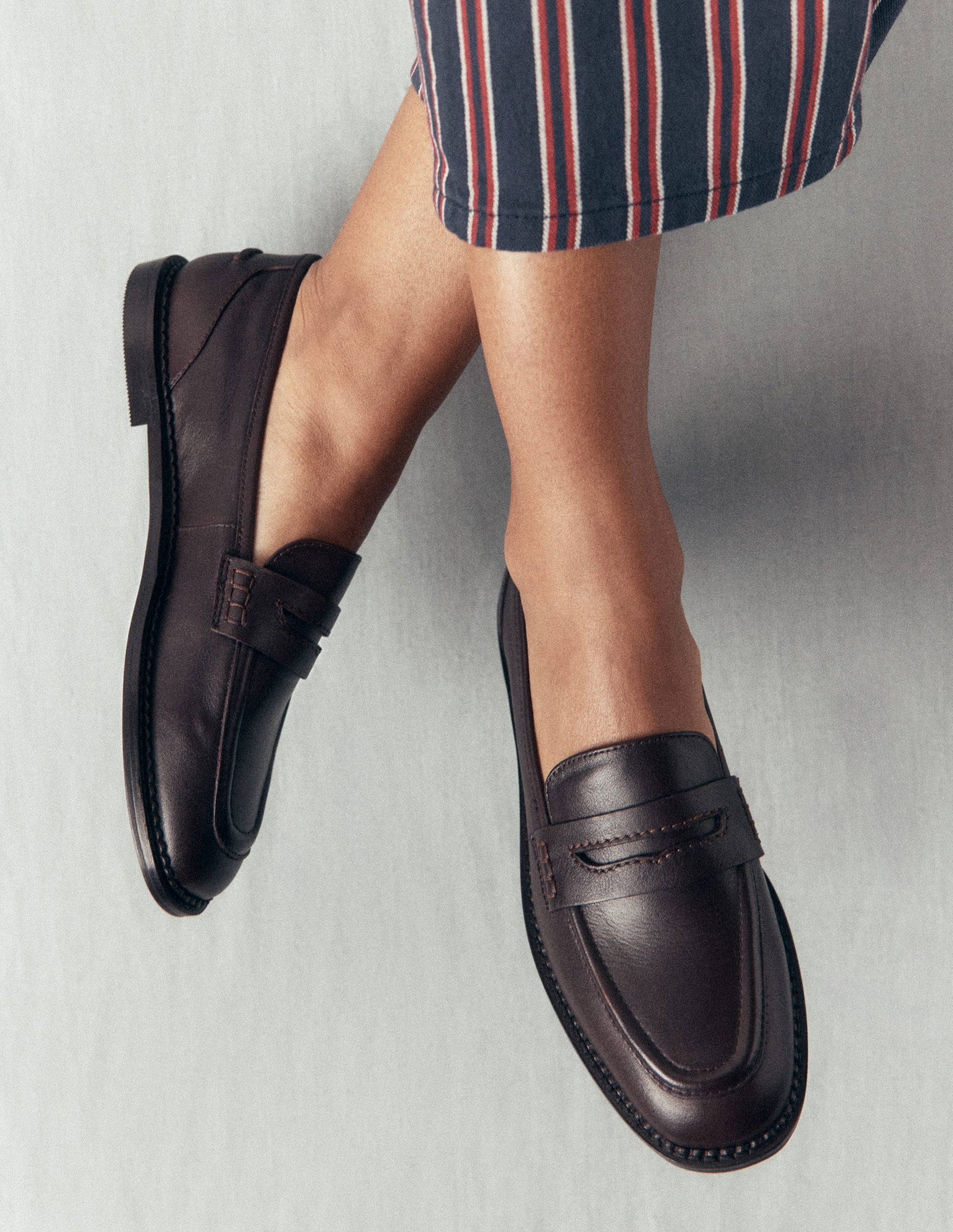Nya Penny Loafers-Oxblood-3
