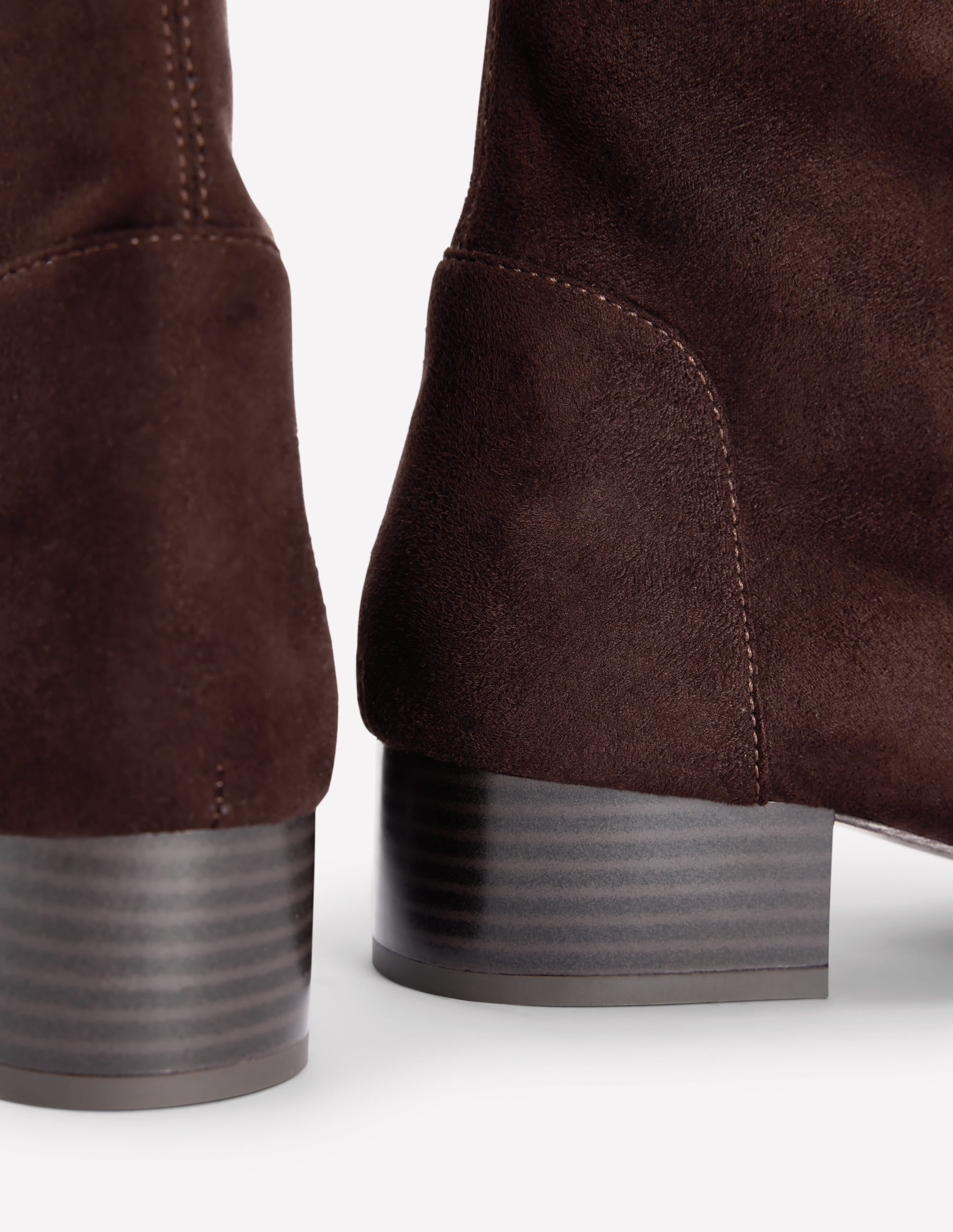 Flat Stretch Boots-Chocolate - Image 4