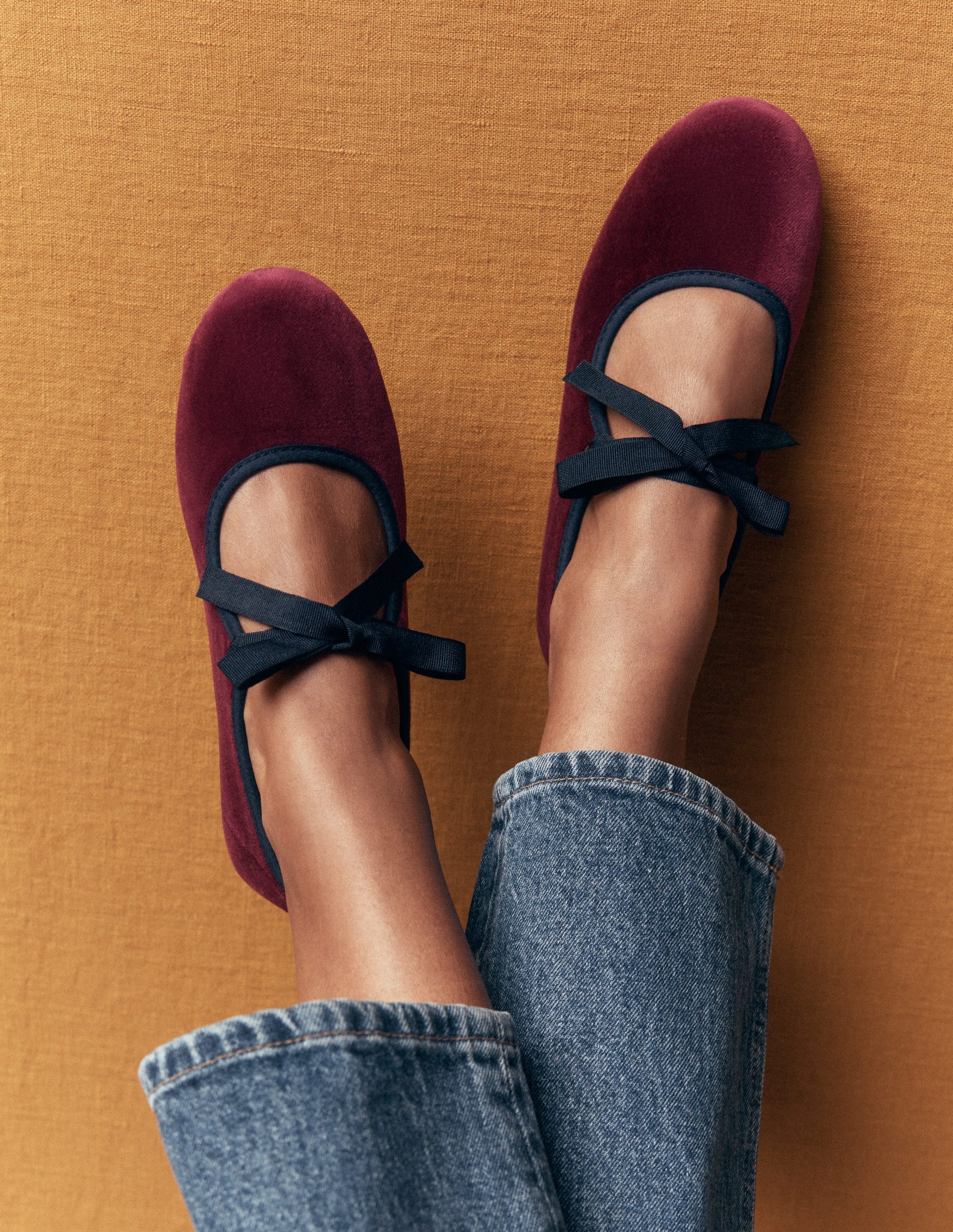 Flexi Tie Mary Janes-Oxblood-2
