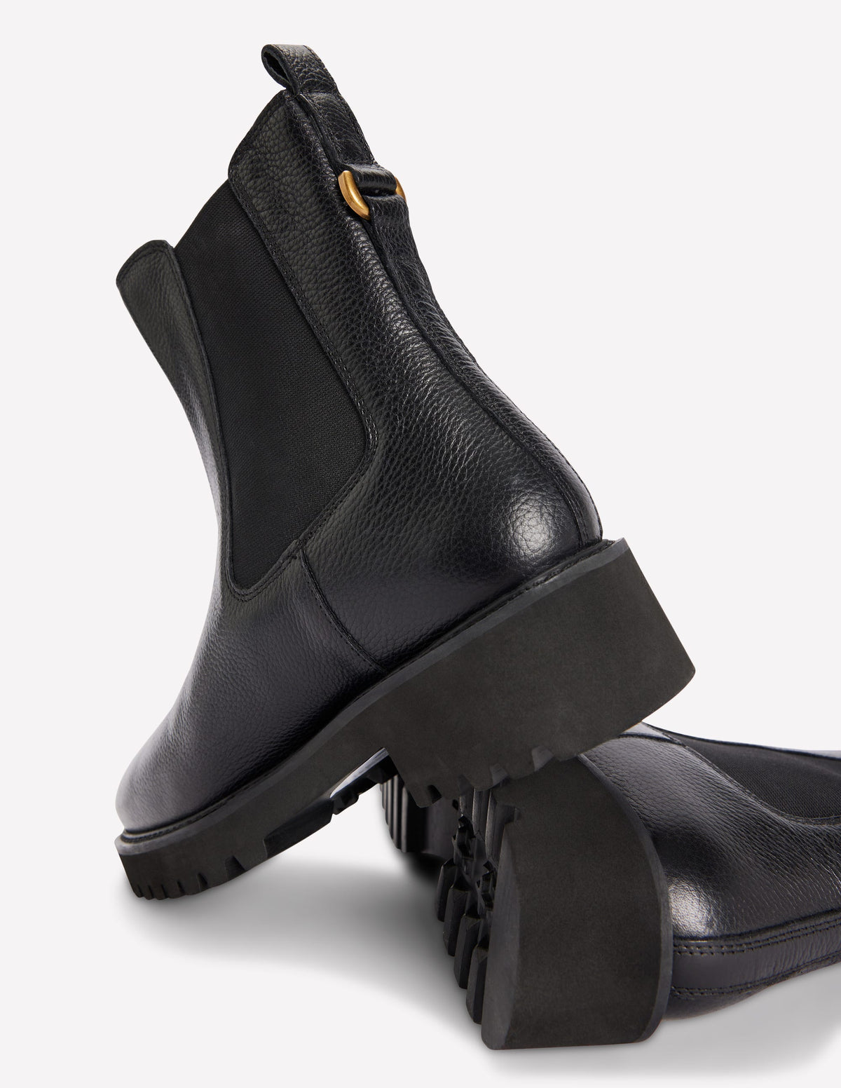 Jessie Chunky Chelsea Boots-Black-4