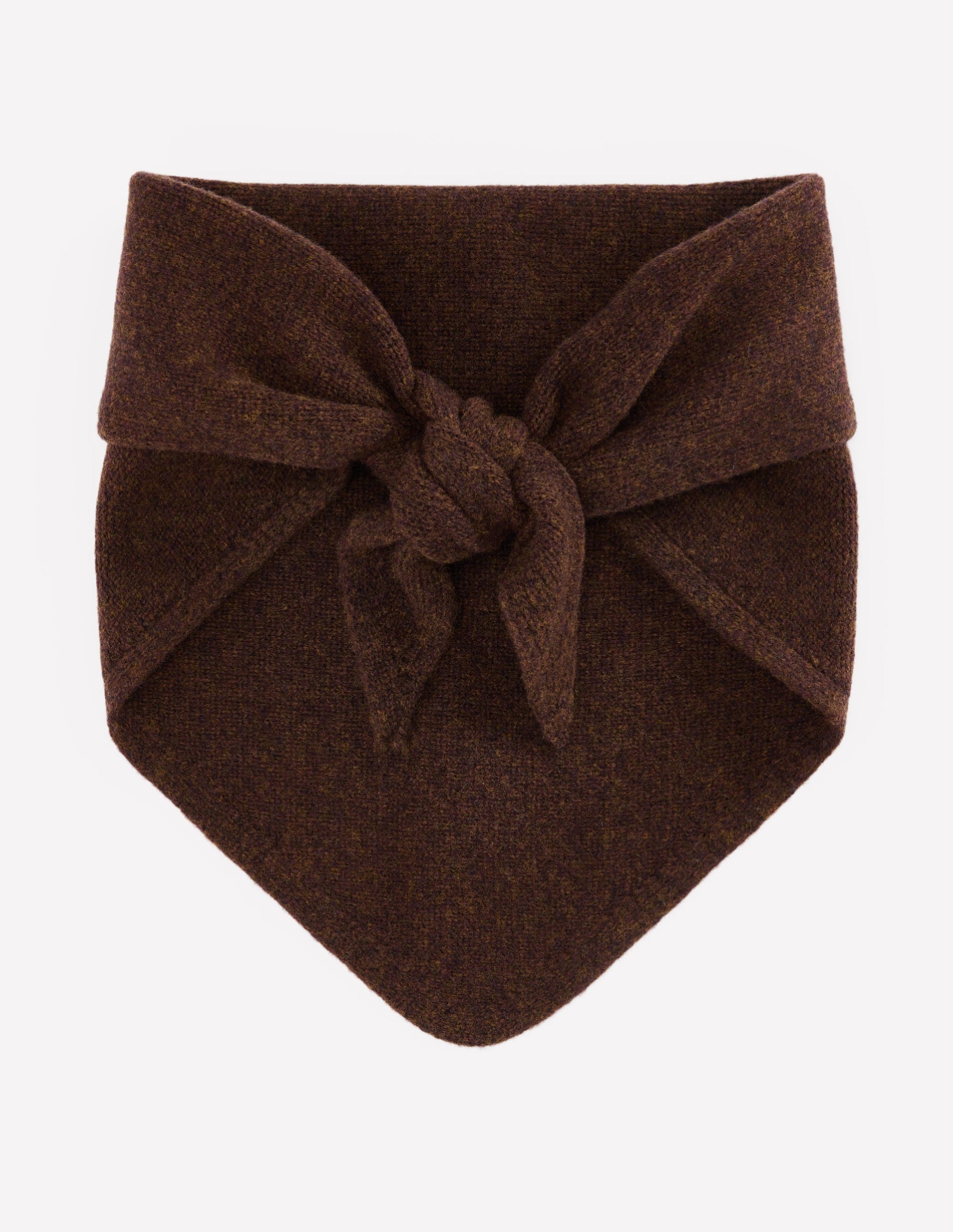 Merino Knitted Neckerchief-Stag-1