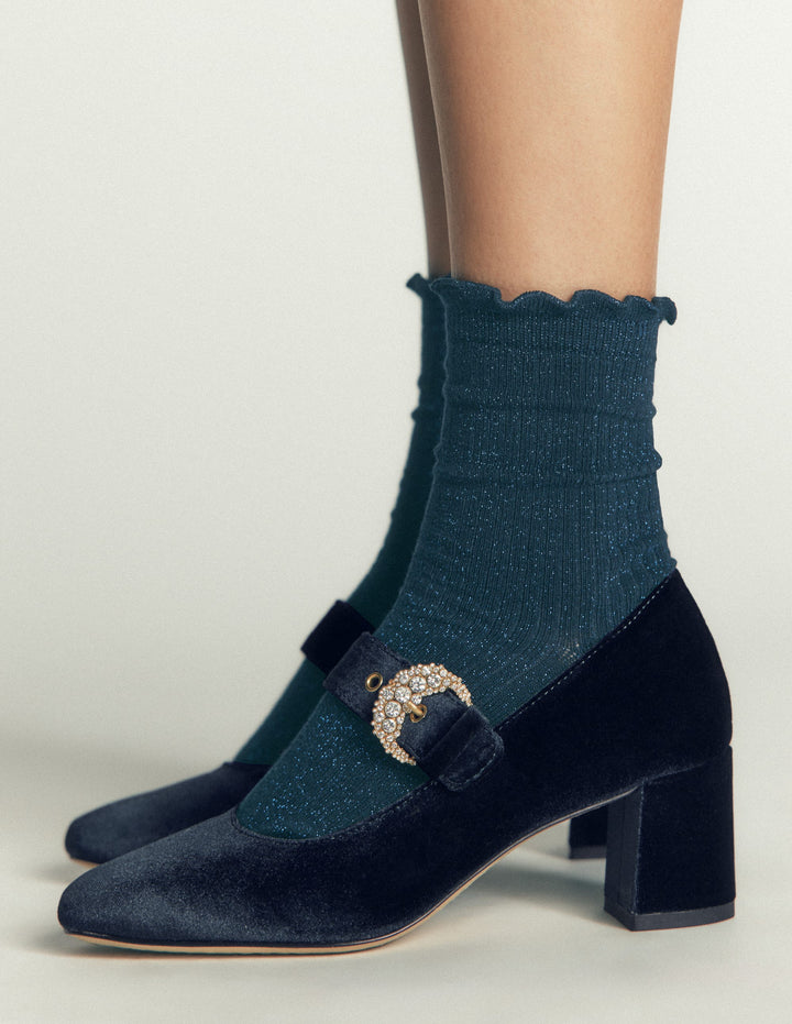 3-Pack Sparkle Socks-Multi