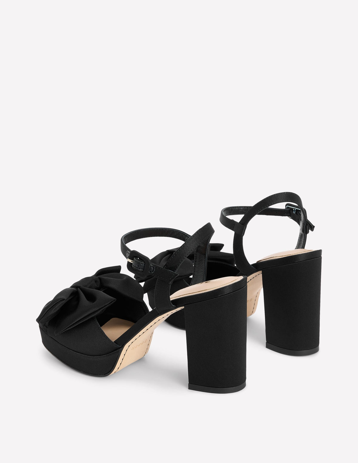 Bow Detail Platforms-Black-5