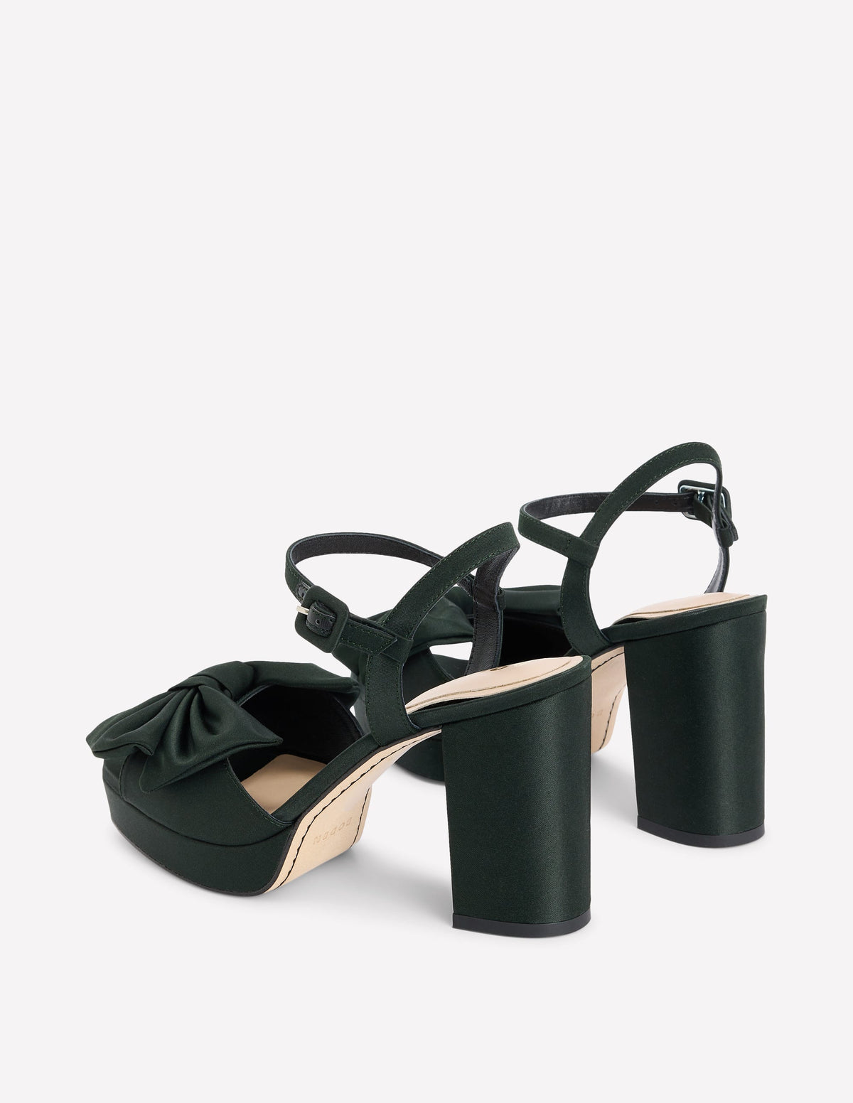 Bow Detail Platforms-Scarab Green-5