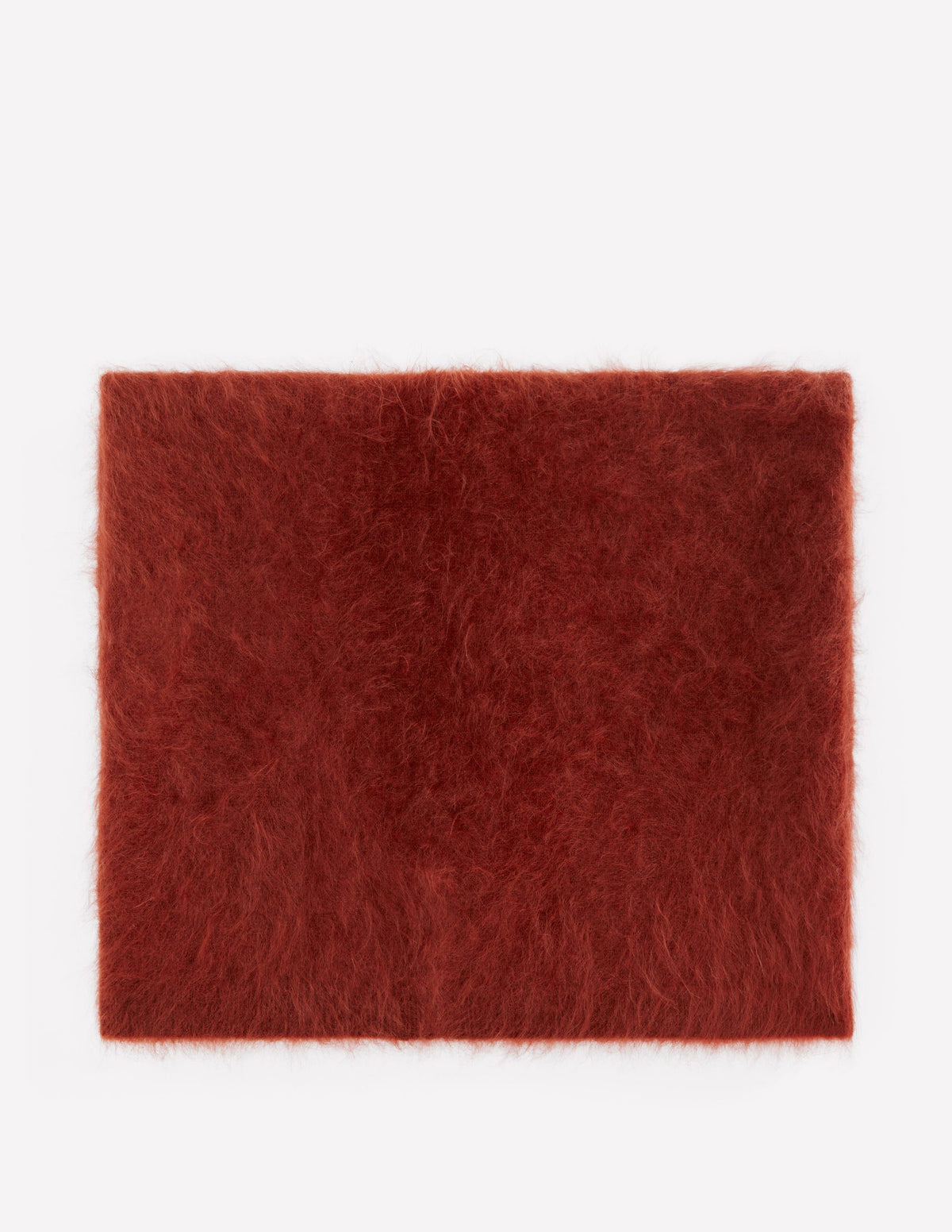 Brushed Cashmere Snood-Burnt Orange-1