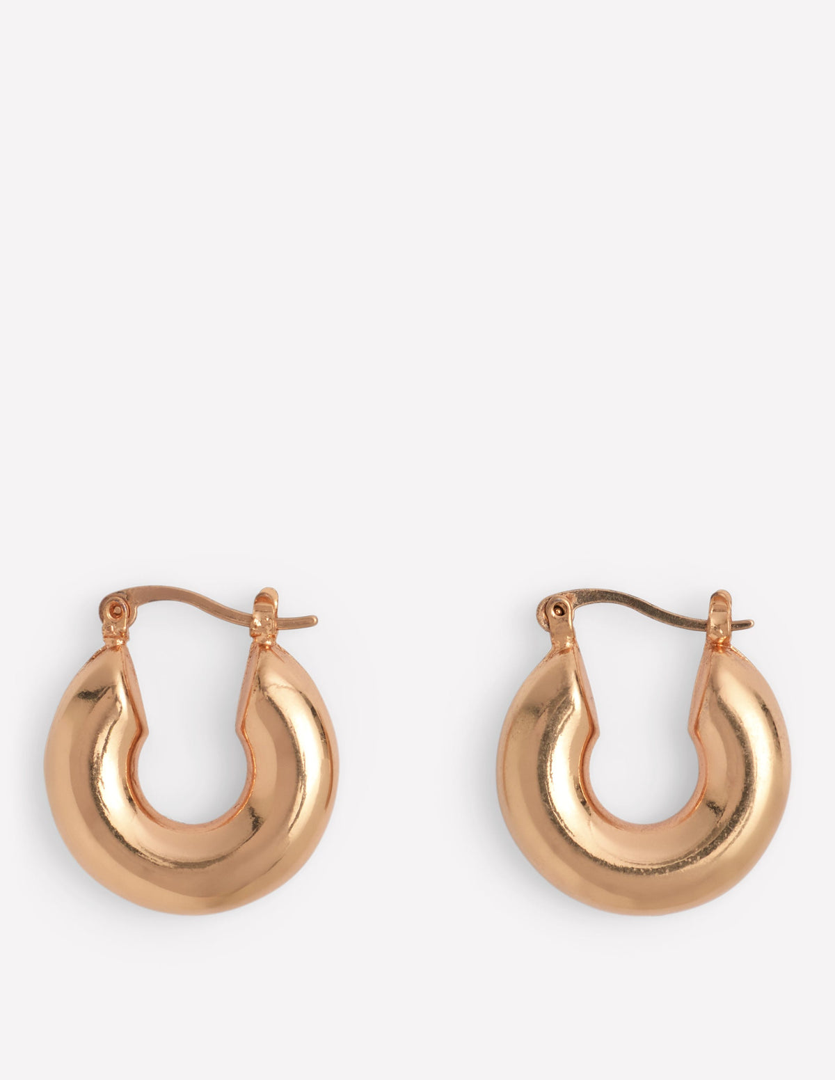 Small New Hoops-Gold - Image 1
