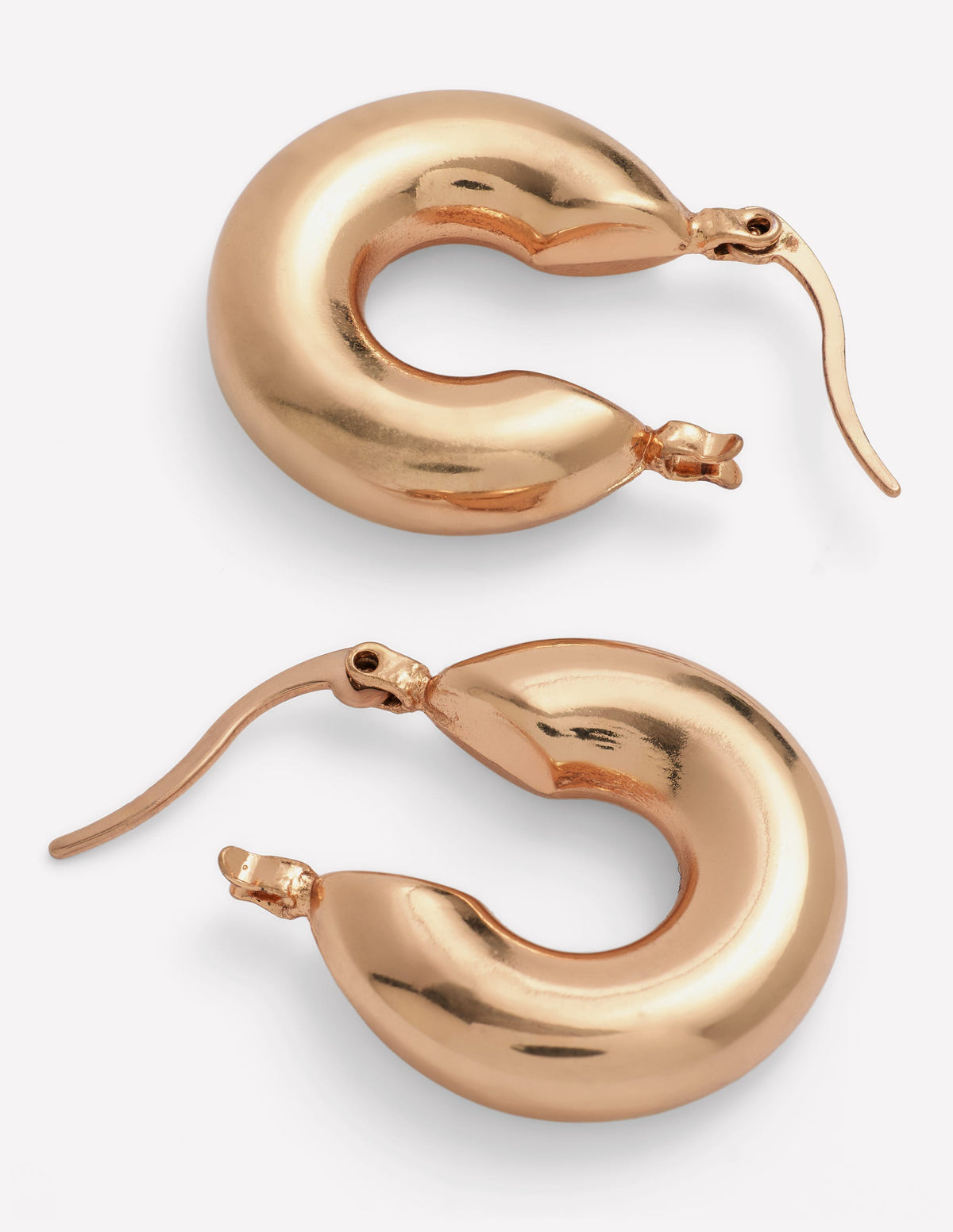 Small New Hoops-Gold - Image 2
